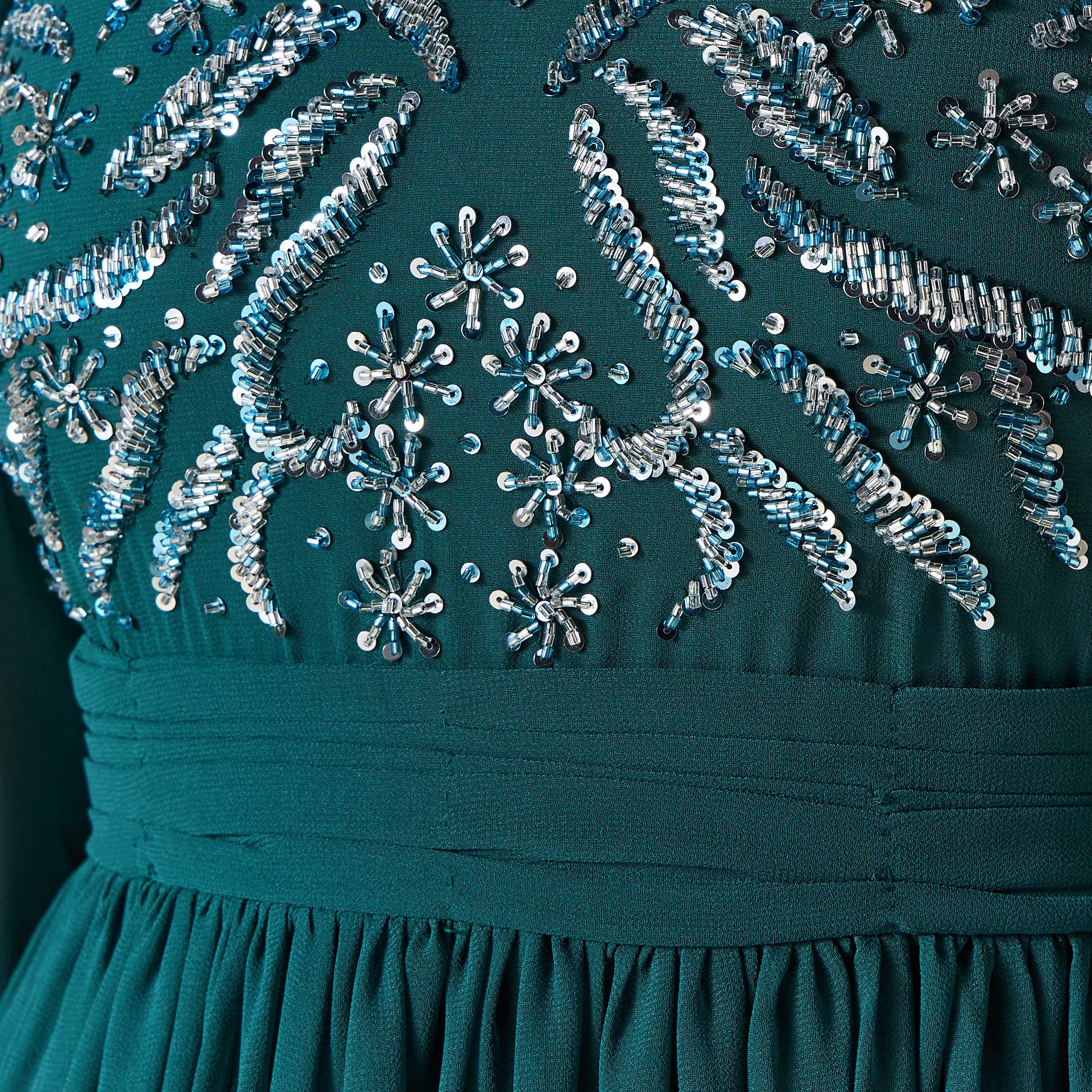 Frock and Frill Embellished Dress with Volume Sleeves-women-clothing-dresses-image-5
