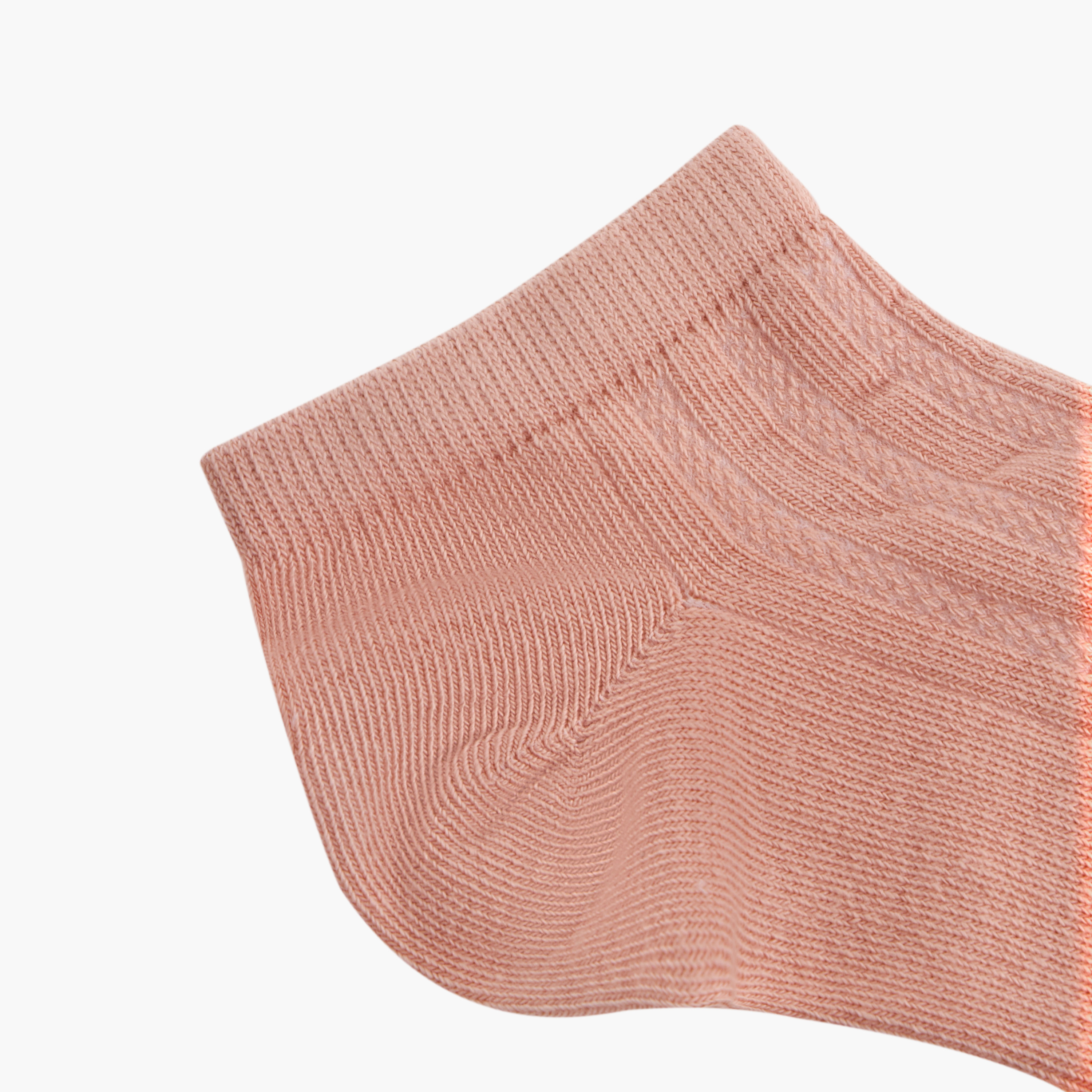 طقم جوارب غير وبرية 5 أزواج سادة بطول الكاحل من سيليست-women-socksandstockings-image-1