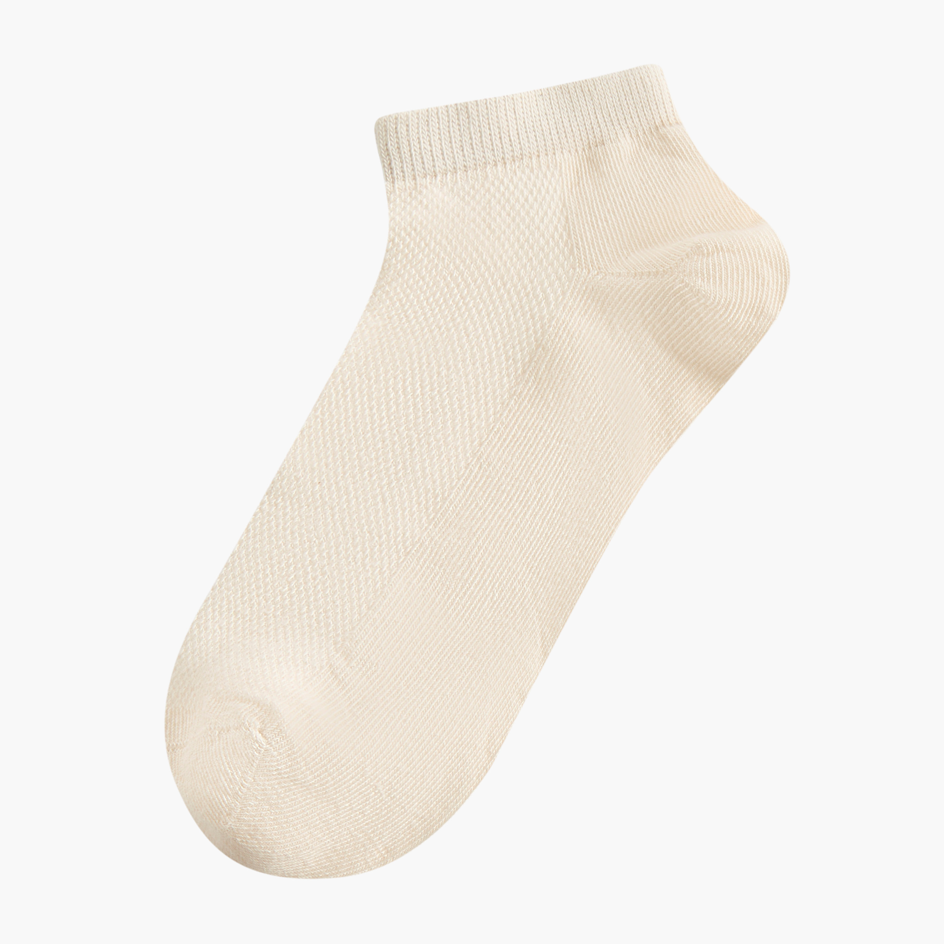 طقم جوارب غير وبرية 5 أزواج سادة بطول الكاحل من سيليست-women-socksandstockings-image-2