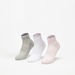 KangaROOS Logo Print Ankle Length Socks - Set of 3-Women%27s Socks-thumbnail-0