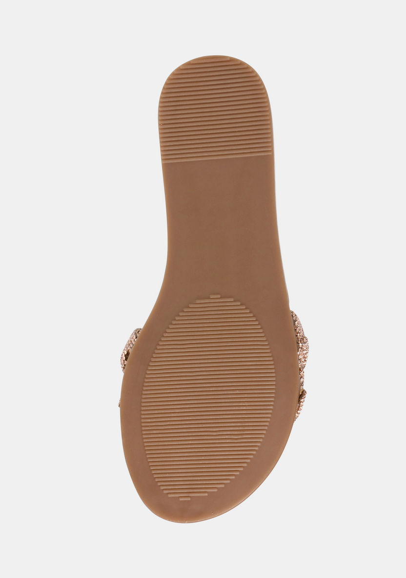 Steve Madden Women's Embellished Slide Sandals-Women%27s Flat Sandals-image-6