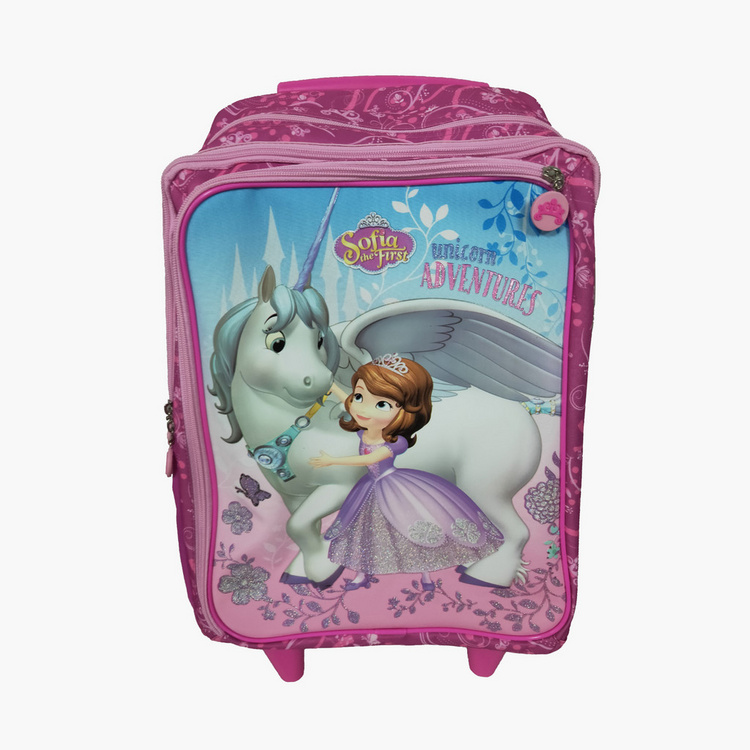Disney Sofia The First Print Trolley Backpack - 18 inches