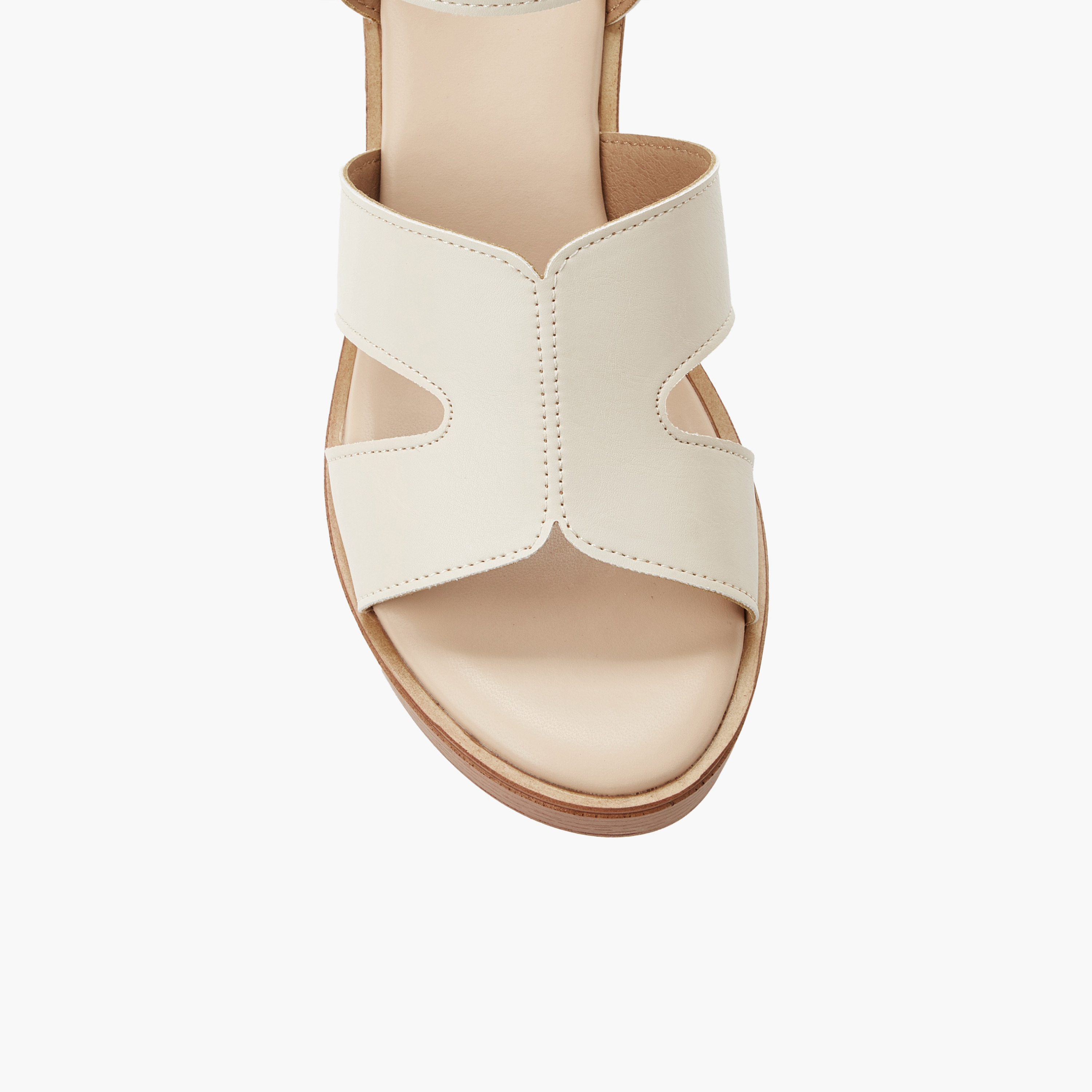 صندل خفيف الوزن بكعب ويدج وحزام للكاحل للنساء من شورستيب-women-shoes-sandals-heeled-image-2