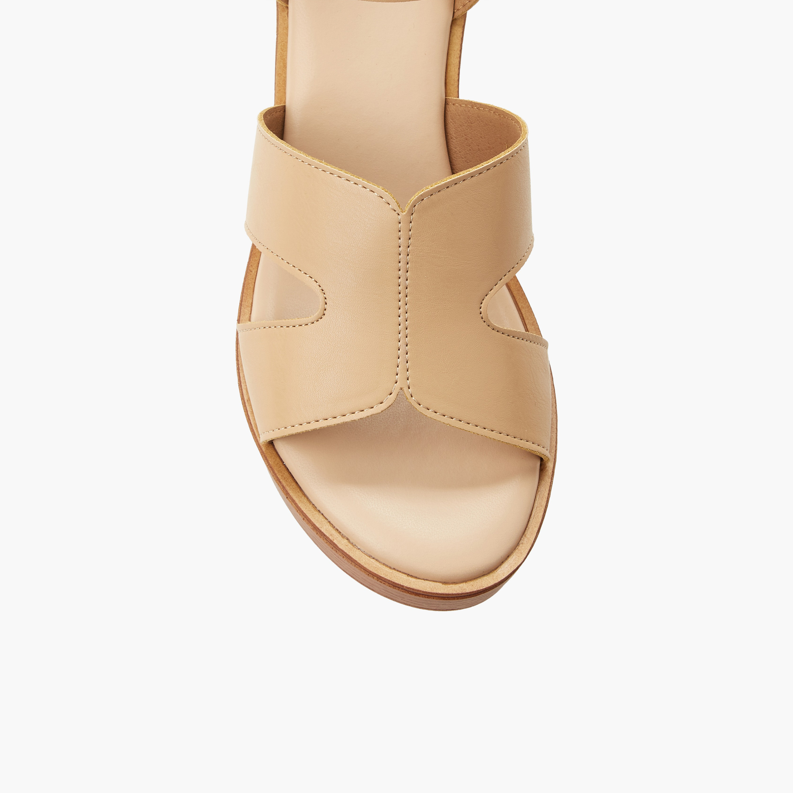صندل خفيف الوزن بكعب ويدج وحزام للكاحل للنساء من شورستيب-women-shoes-sandals-heeled-image-1