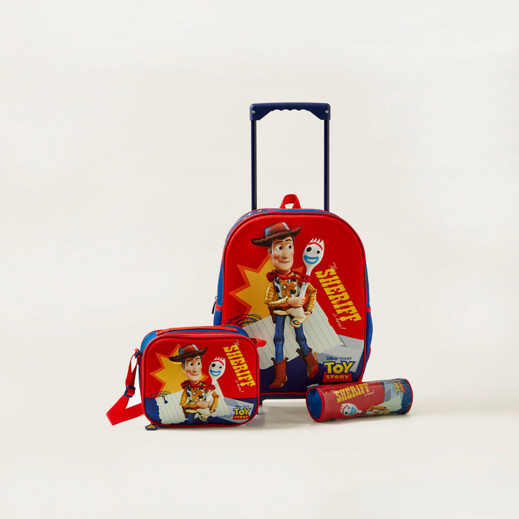 Disney Toy Story 4 Print 3-Piece Trolley Backpack Set - 16 inches