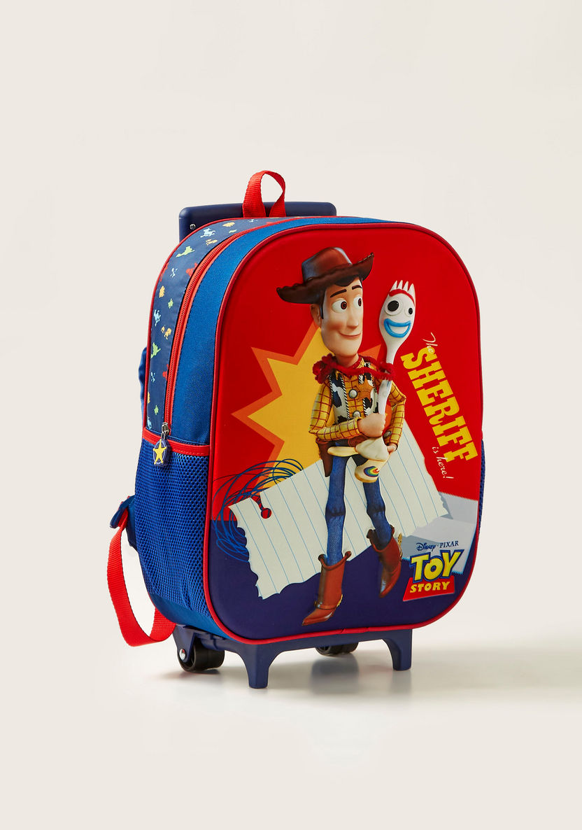Disney Toy Story 4 Print 3-Piece Trolley Backpack Set - 16 inches-School Sets-image-1