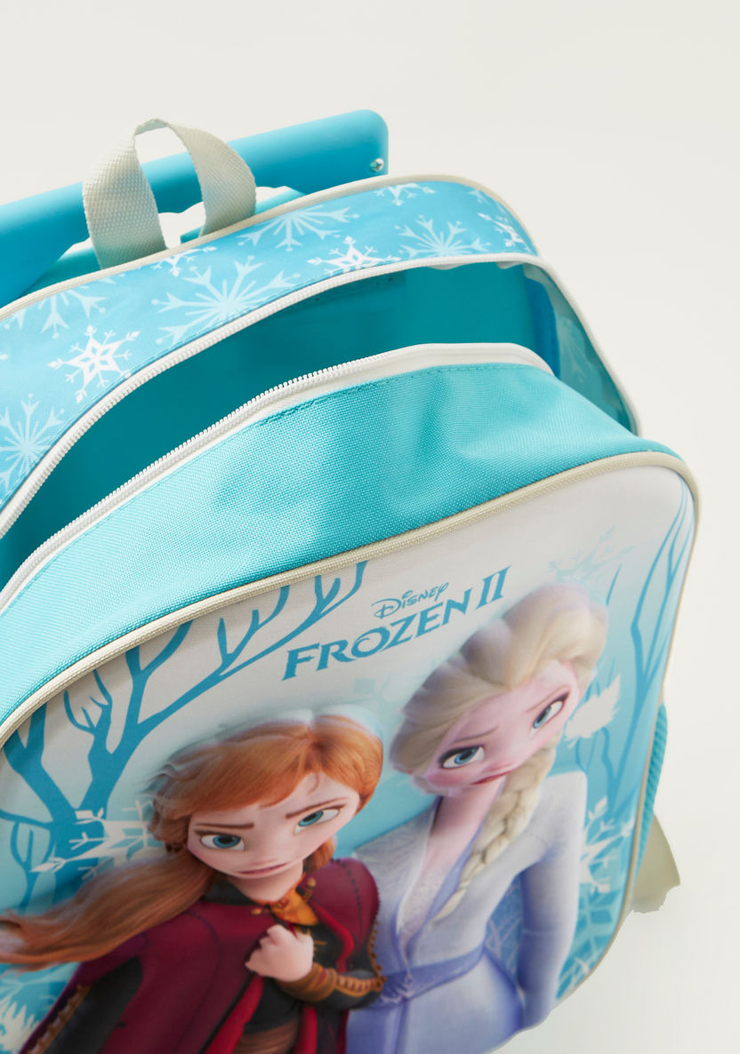 Disney Frozen II Print 3-Piece Trolley Backpack Set - 16 inches-School Sets-image-5