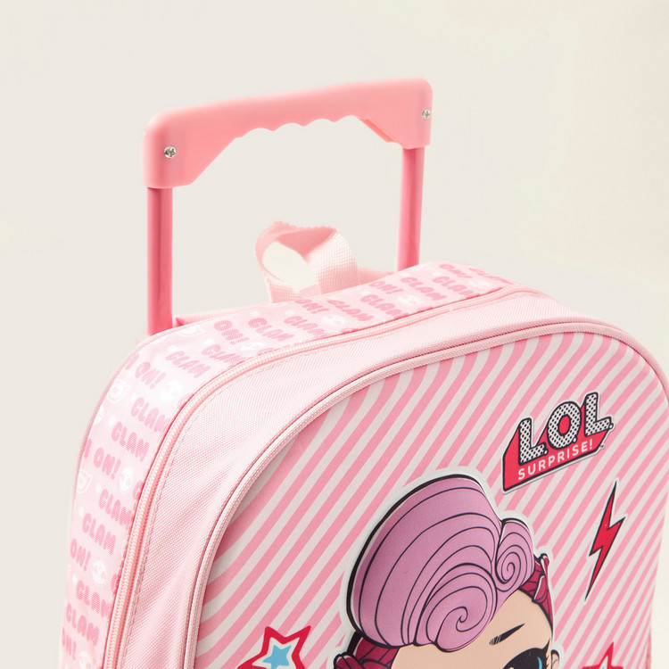 L.O.L. Surprise! Print 3-Piece Trolley Backpack Set - 16 inches