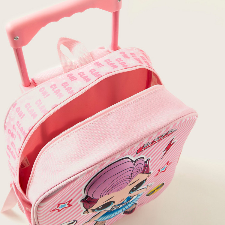 L.O.L. Surprise! Print 3-Piece Trolley Backpack Set - 16 inches