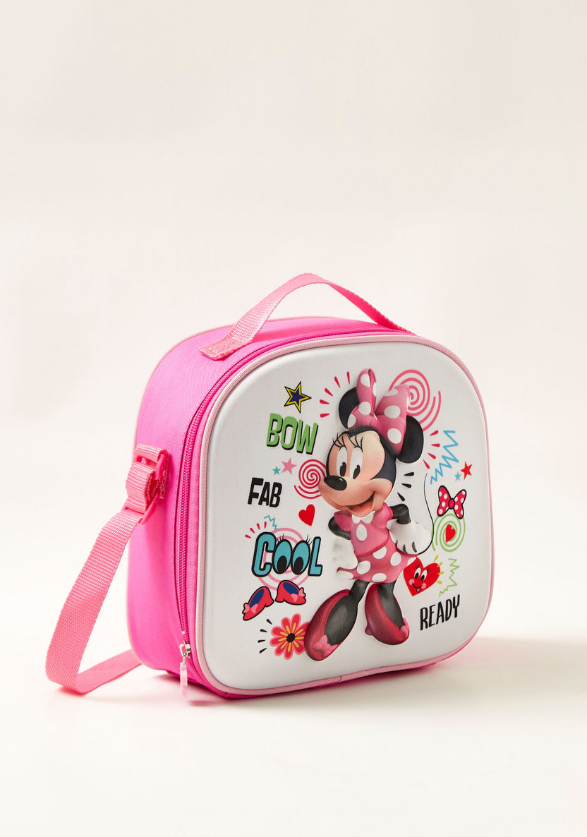 Disney Minnie Mouse Print 3-Piece Trolley Backpack Set-School Sets-image-6