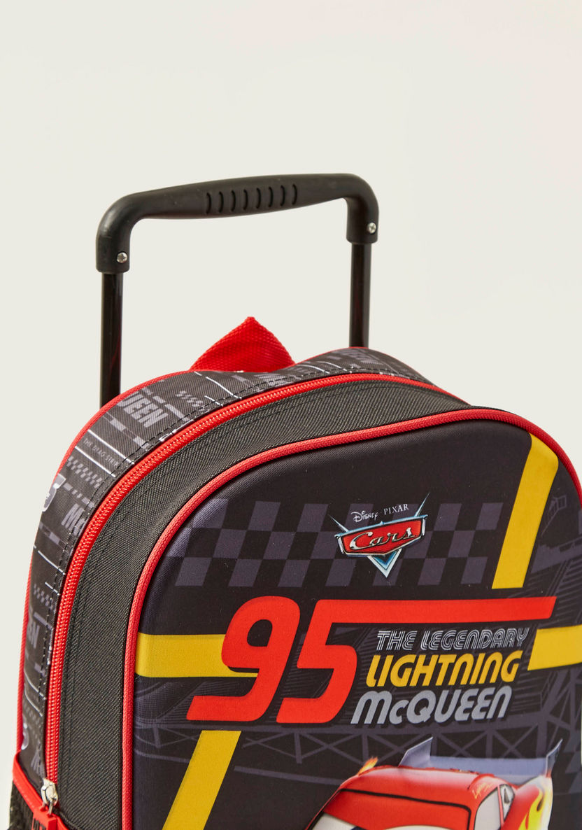 Disney Cars Print 3-Piece Trolley Backpack Set - 12 Inches-School Sets-image-2