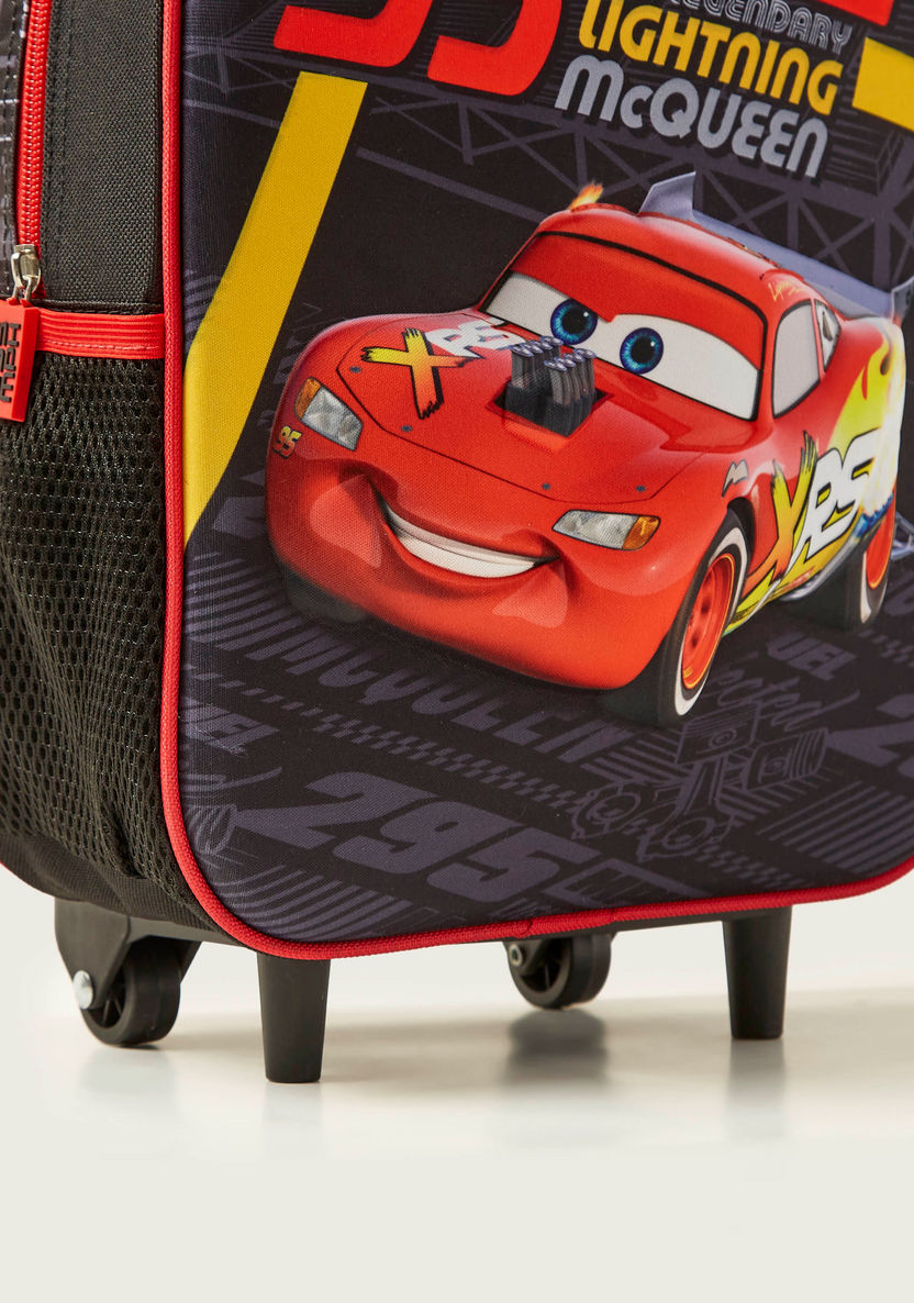 Disney Cars Print 3-Piece Trolley Backpack Set - 12 Inches-School Sets-image-3