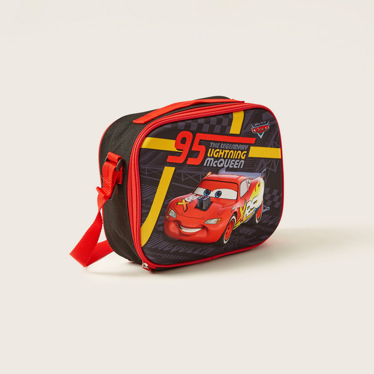 Disney Cars Print 3-Piece Trolley Backpack Set - 12 Inches