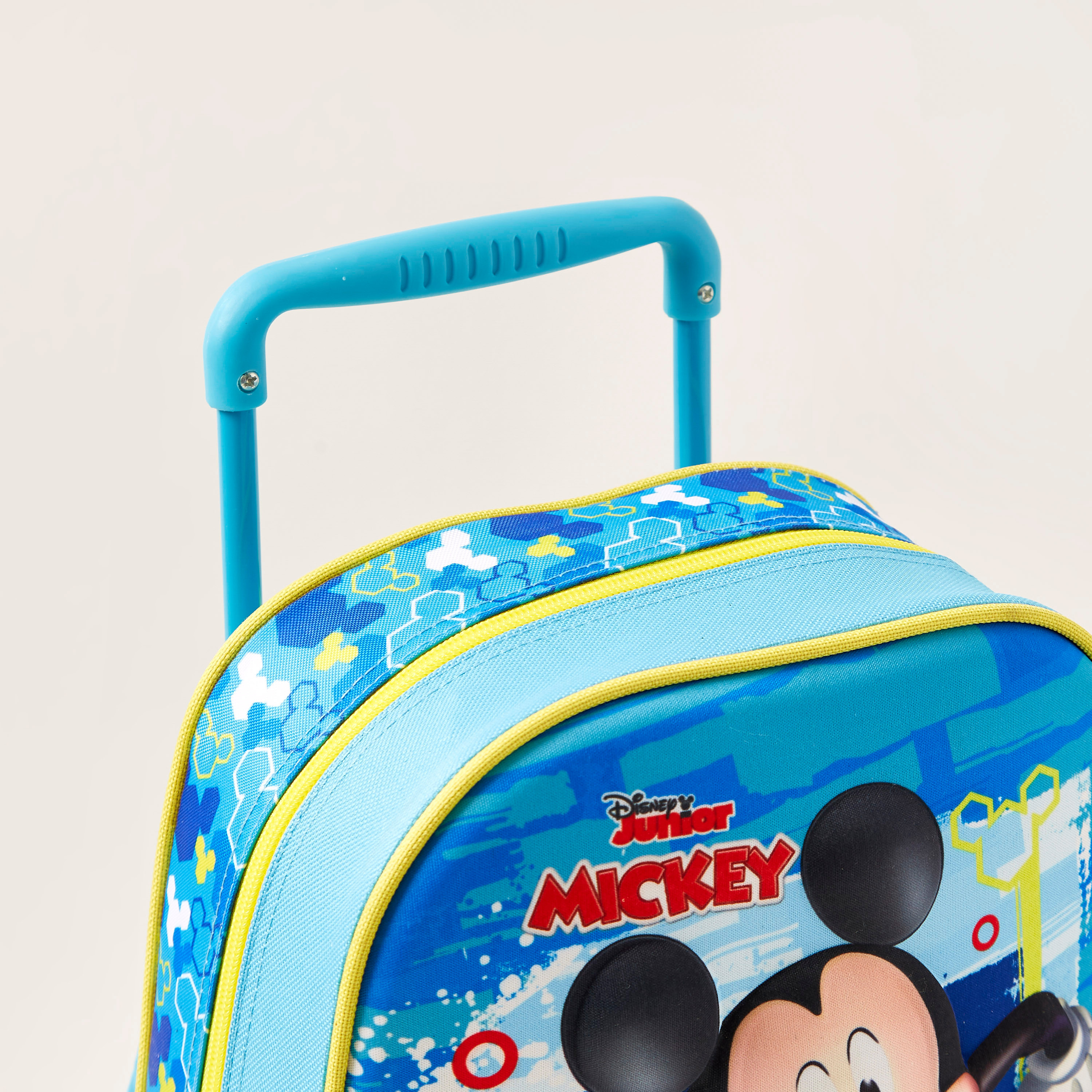 طقم شنطة ظهر بعجلات 3 قطع بطبعات ميكي ماوس من ديزني - 12 بوصة-school-bagsandbackpacks-trolleybags-image-3