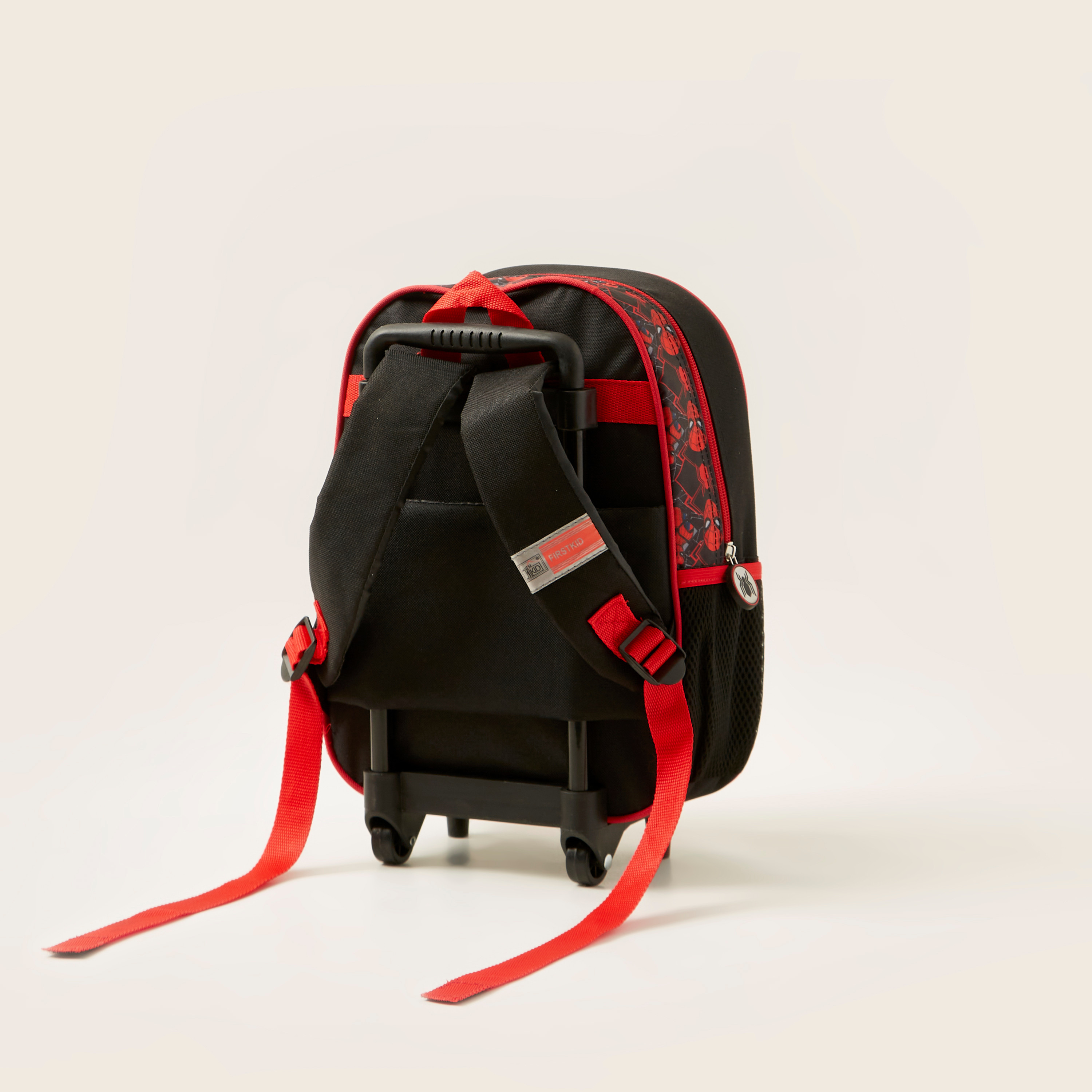 طقم شنطة ظهر بعجلات 3 قطع بطبعات سوبر مان - 12 بوصة-school-bagsandbackpacks-trolleybags-image-3