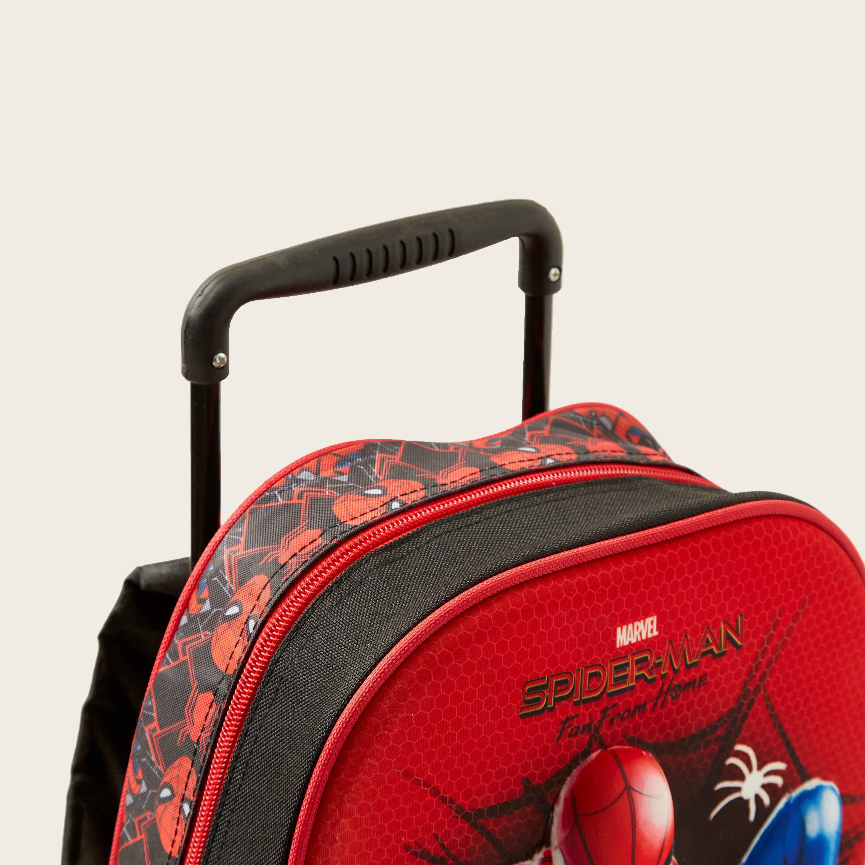 طقم شنطة ظهر بعجلات 3 قطع بطبعات سوبر مان - 12 بوصة-school-bagsandbackpacks-trolleybags-image-6