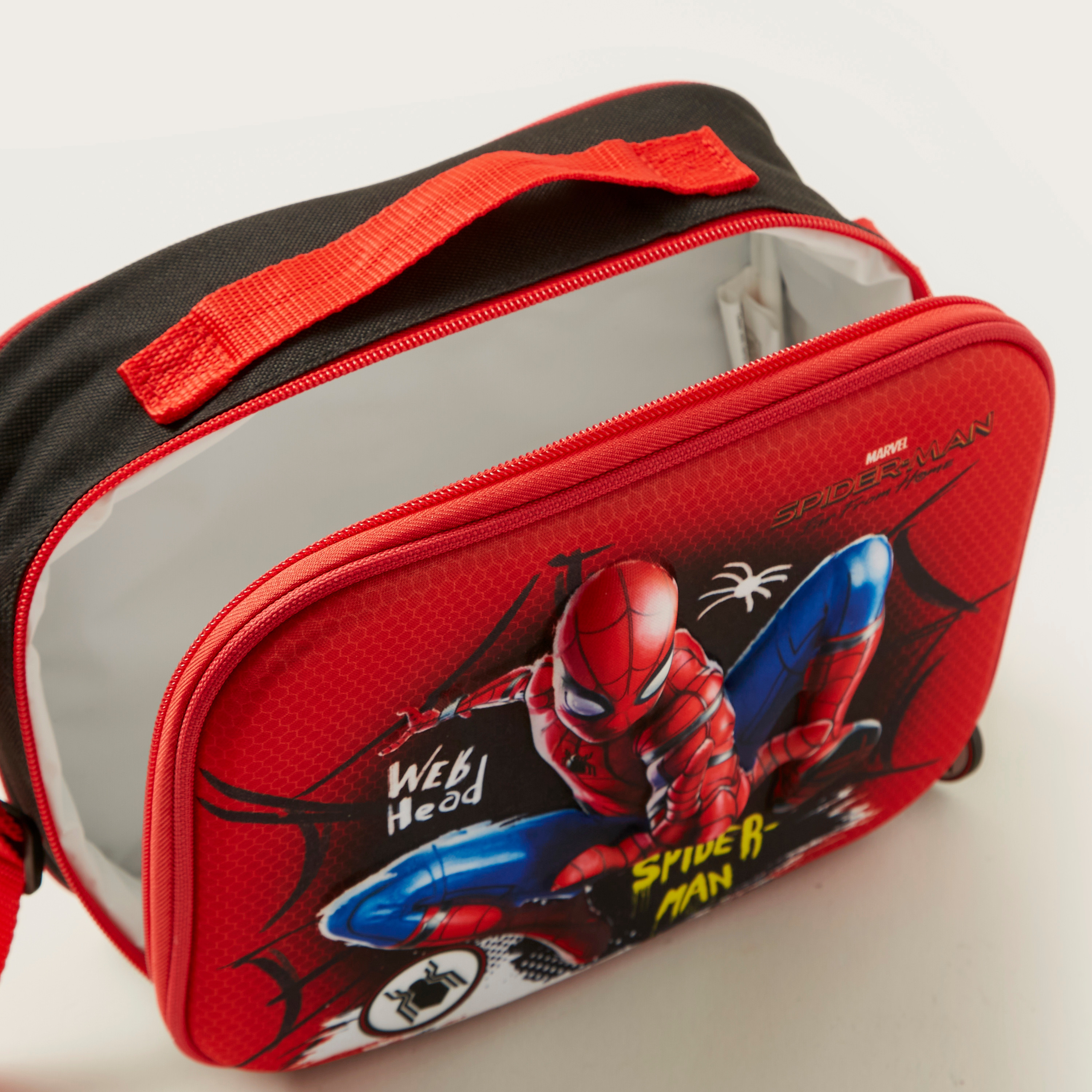 طقم شنطة ظهر بعجلات 3 قطع بطبعات سوبر مان - 12 بوصة-school-bagsandbackpacks-trolleybags-image-8
