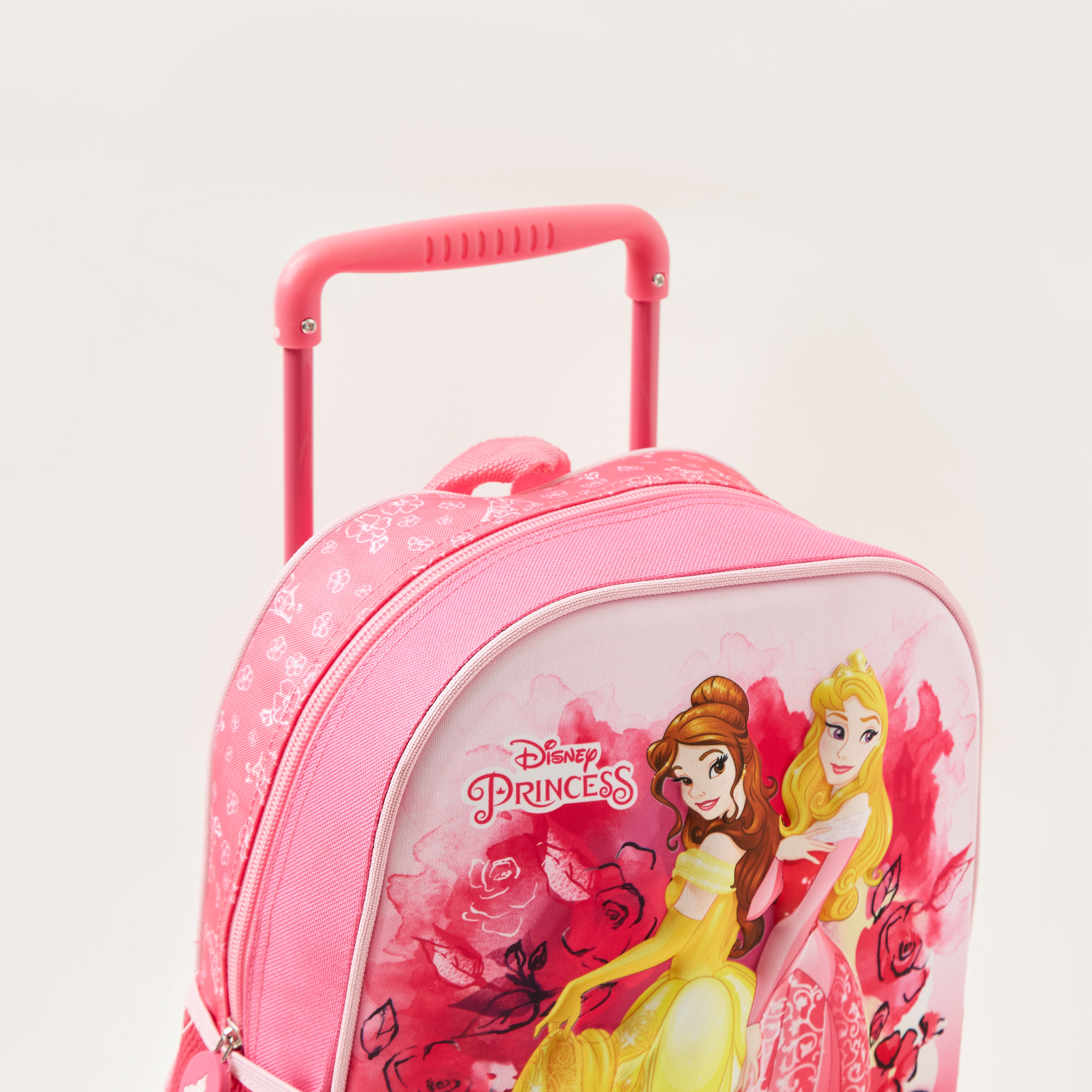 Disney Princess Print 3-Piece Trolley Backpack Set-school-bagsandbackpacks-trolleybags-image-3