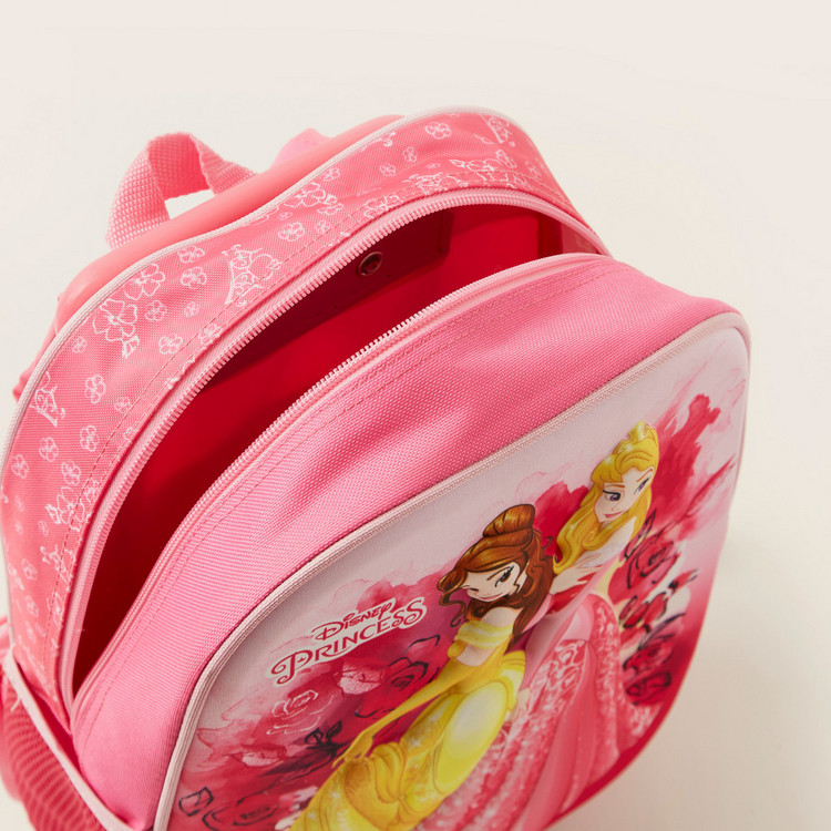 Disney Princess Print 3-Piece Trolley Backpack Set