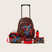 Superman Print 5-Piece Trolley Backpack Set -14 Inches-School Sets-thumbnail-0