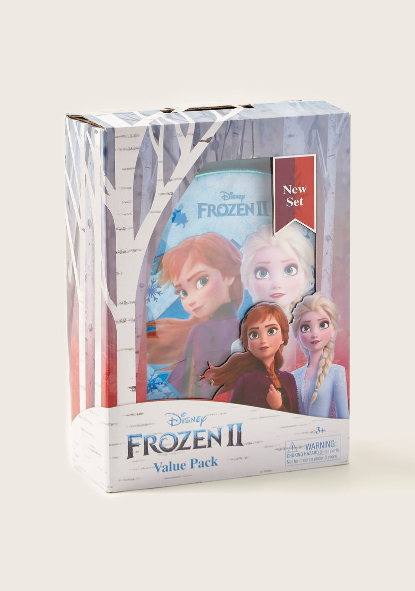 Disney Frozen II Printed 5-Piece Backpack Set - 14 inches-School Sets-image-8