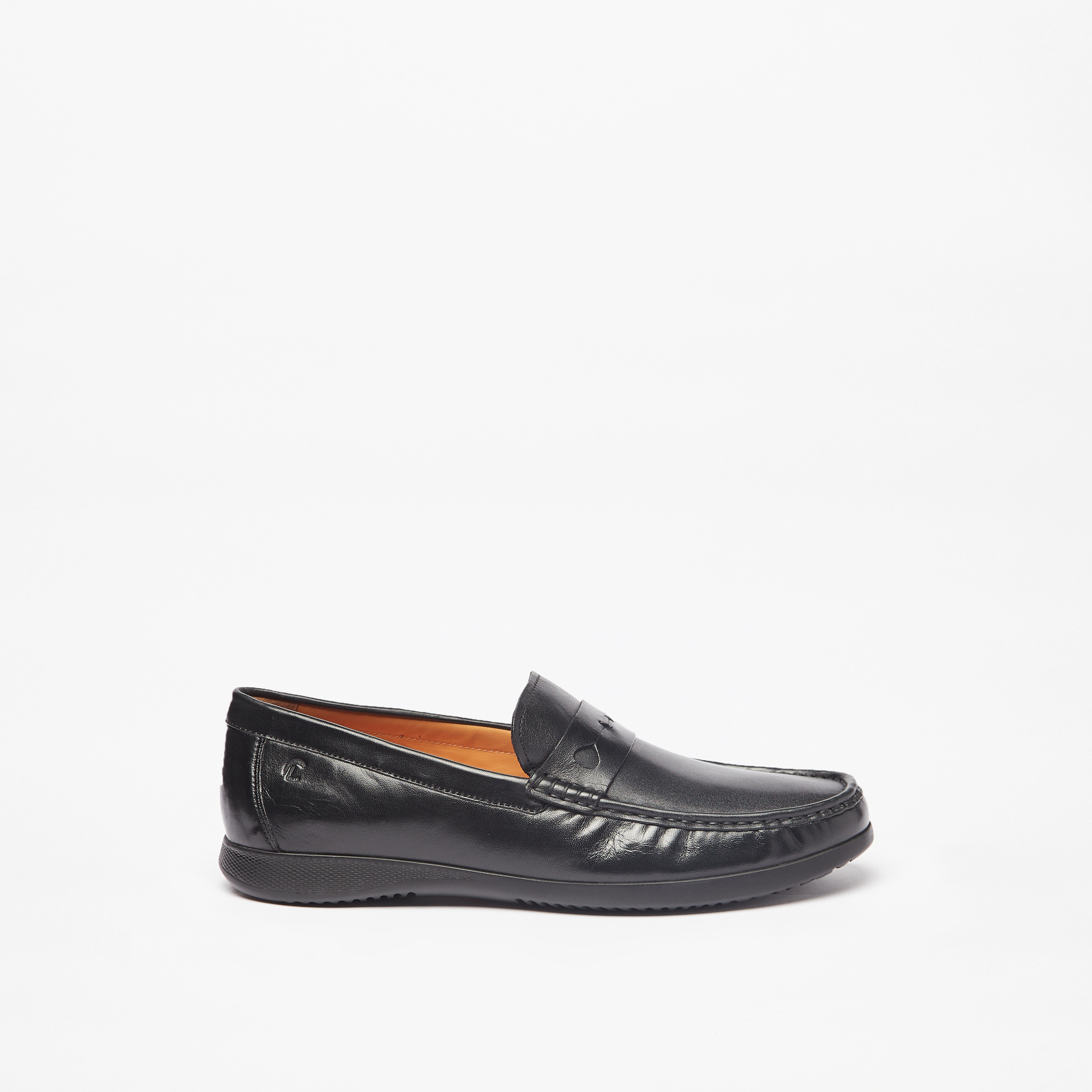 Le Confort Solid Leather Slip-On Loafers-men-shoes-formalshoes-image-9