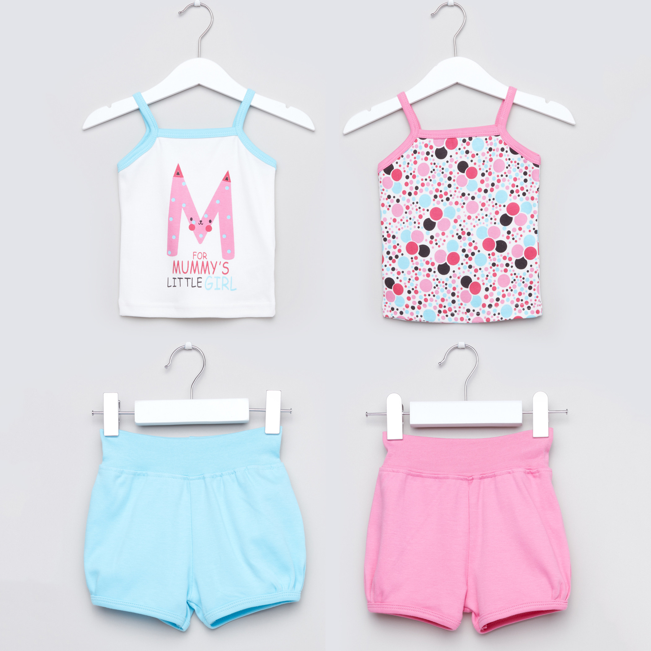 Buy Juniors Printed Top and Shorts Set of 2 Online Babyshop UAE