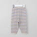 Juniors Dinosaur Patch Detail T-shirt and Striped Pyjama Set-Pyjama Sets-thumbnail-4