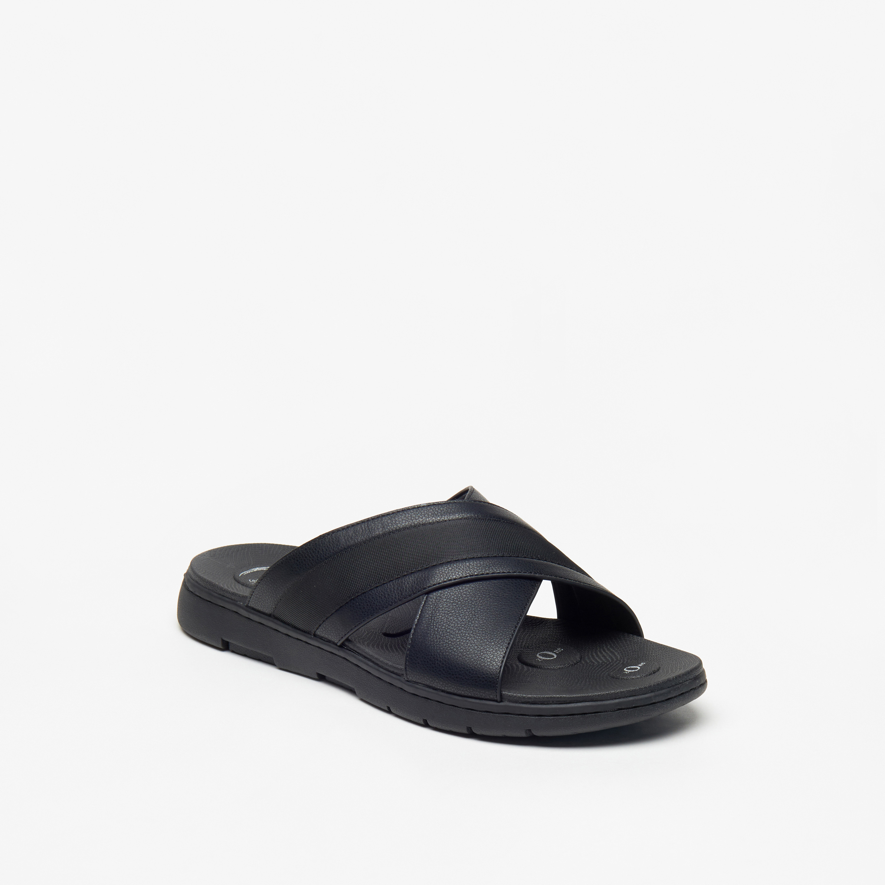 Le Confort Solid Slip-On Comfort Sandal-men-shoes-sandals-image-2