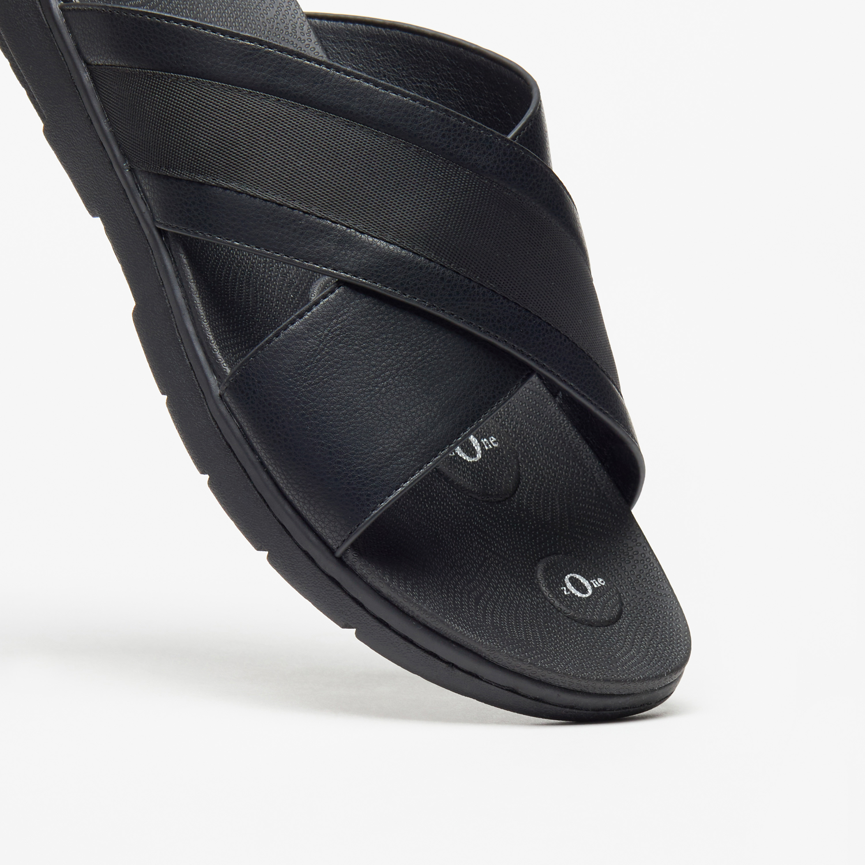 Le Confort Solid Slip-On Comfort Sandal-men-shoes-sandals-image-4
