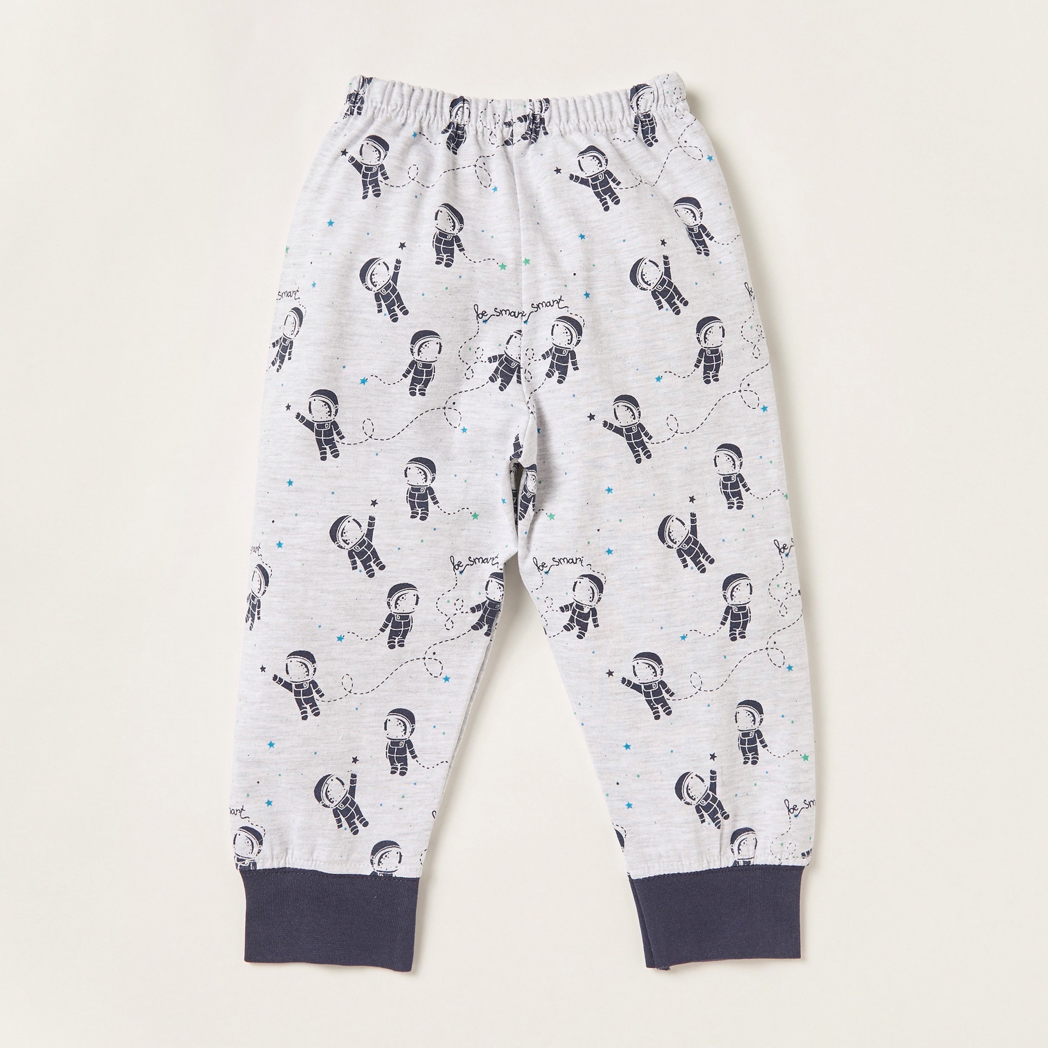 طقم بنطلون بيجاما وتيشيرت بطبعات من جونيورز-baby-girls-clothing-nightwear-pyjamasets-image-3