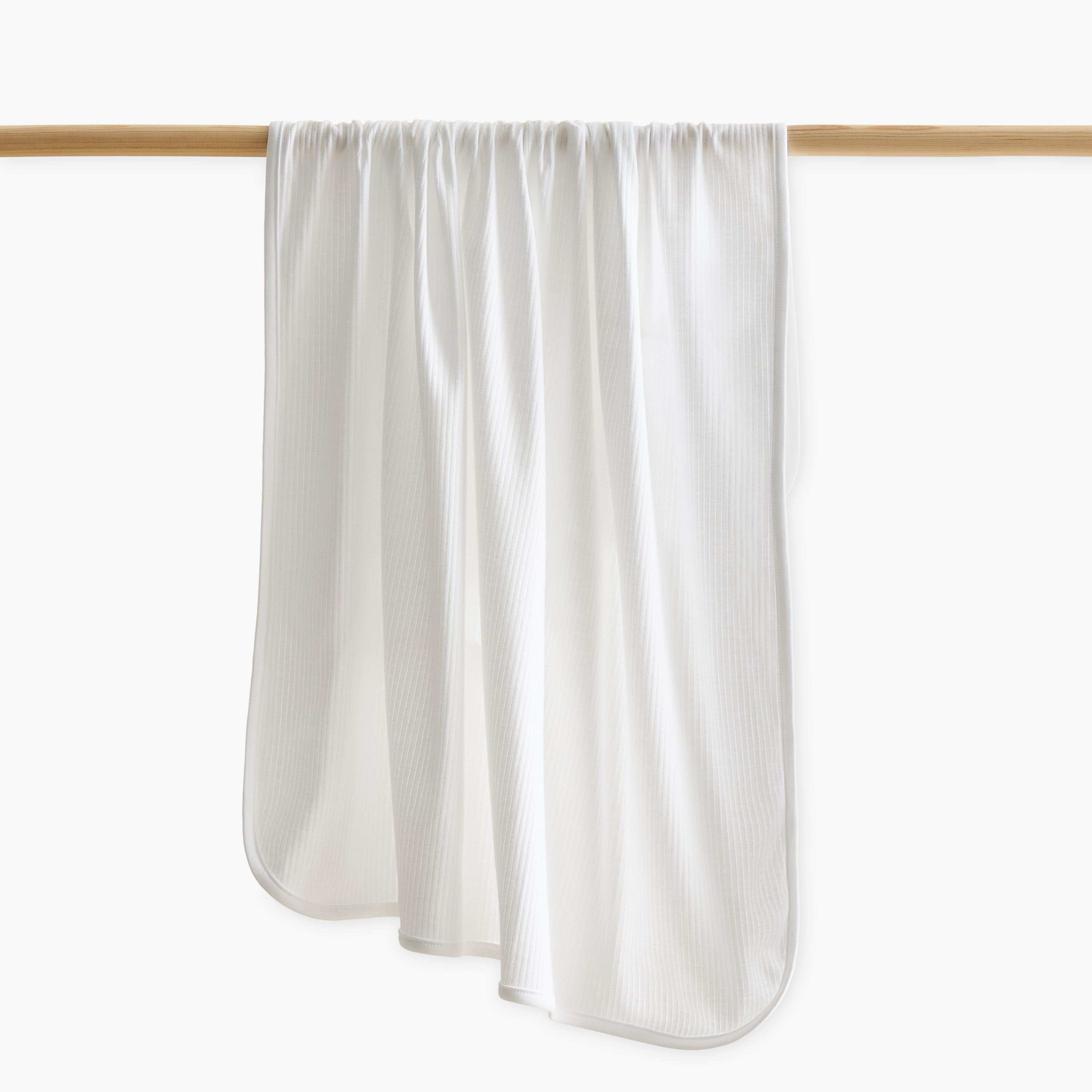 Juniors Ribbed Receiving Blanket - 70x70 cm-baby-nursery-blanketsandswaddles-receivingblankets-image-1