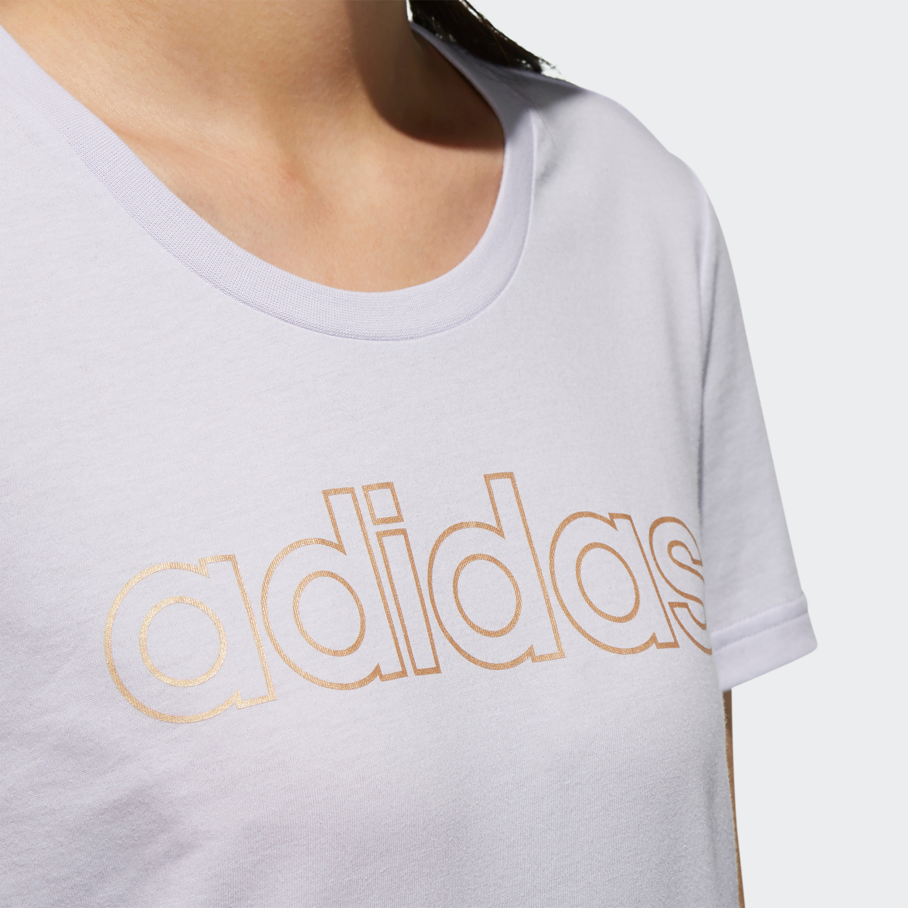 Adidas Printed Round Neck T-shirt with Short Sleeves-women-clothing-sportswearandactivewear-tshirtsandvests-image-4