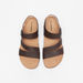 Le Confort Open Toe Sandals with Buckle Closure-Men%27s Sandals-thumbnailMobile-0