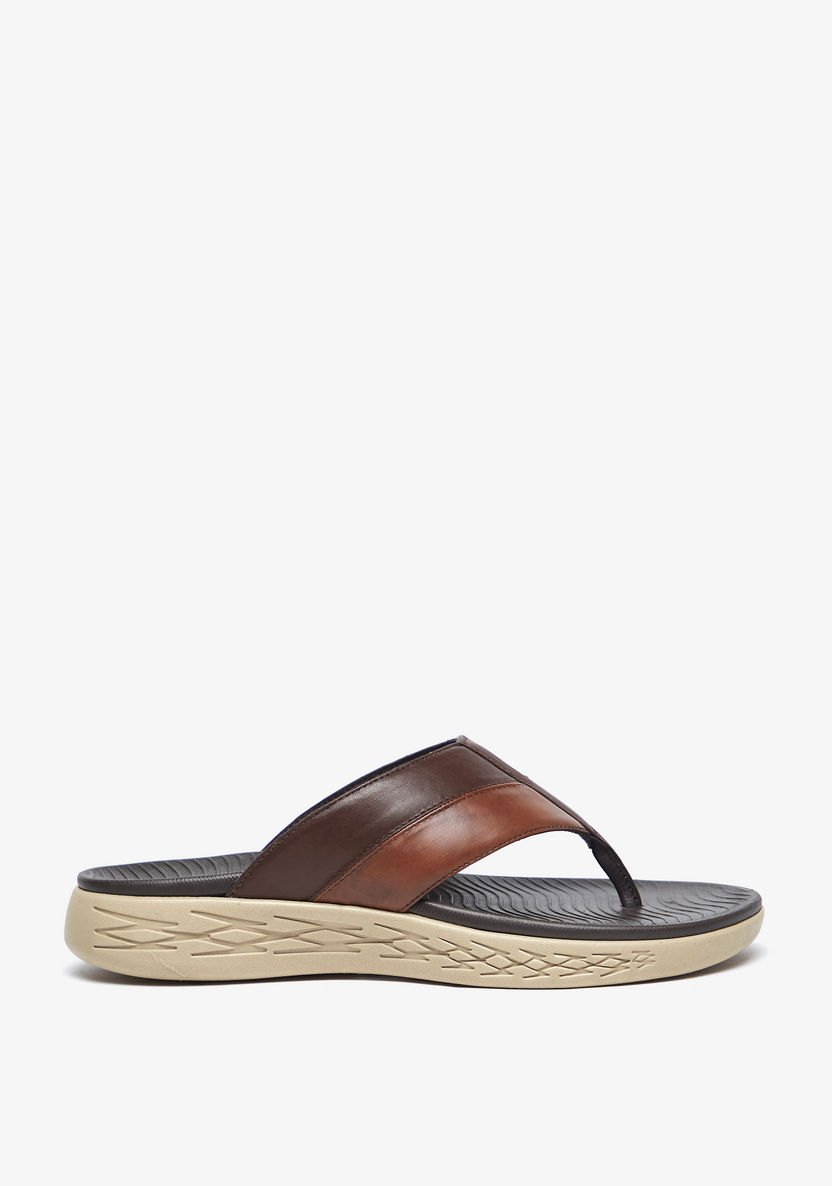 Le Confort Colourblock Slip-On Thong Sandals-Men%27s Sandals-image-2