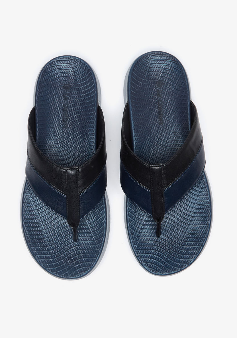 Le Confort Colourblock Slip-On Thong Sandals-Men%27s Sandals-image-0