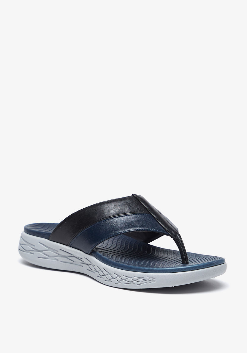 Le Confort Colourblock Slip-On Thong Sandals-Men%27s Sandals-image-1