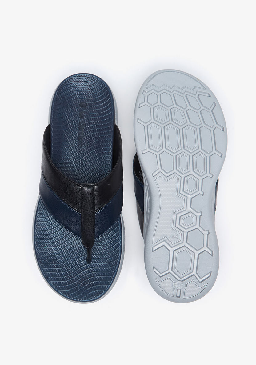 Le Confort Colourblock Slip-On Thong Sandals-Men%27s Sandals-image-4