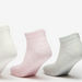 Set of 5 - Textured Ankle Length Socks-Girl%27s Socks & Tights-thumbnail-3
