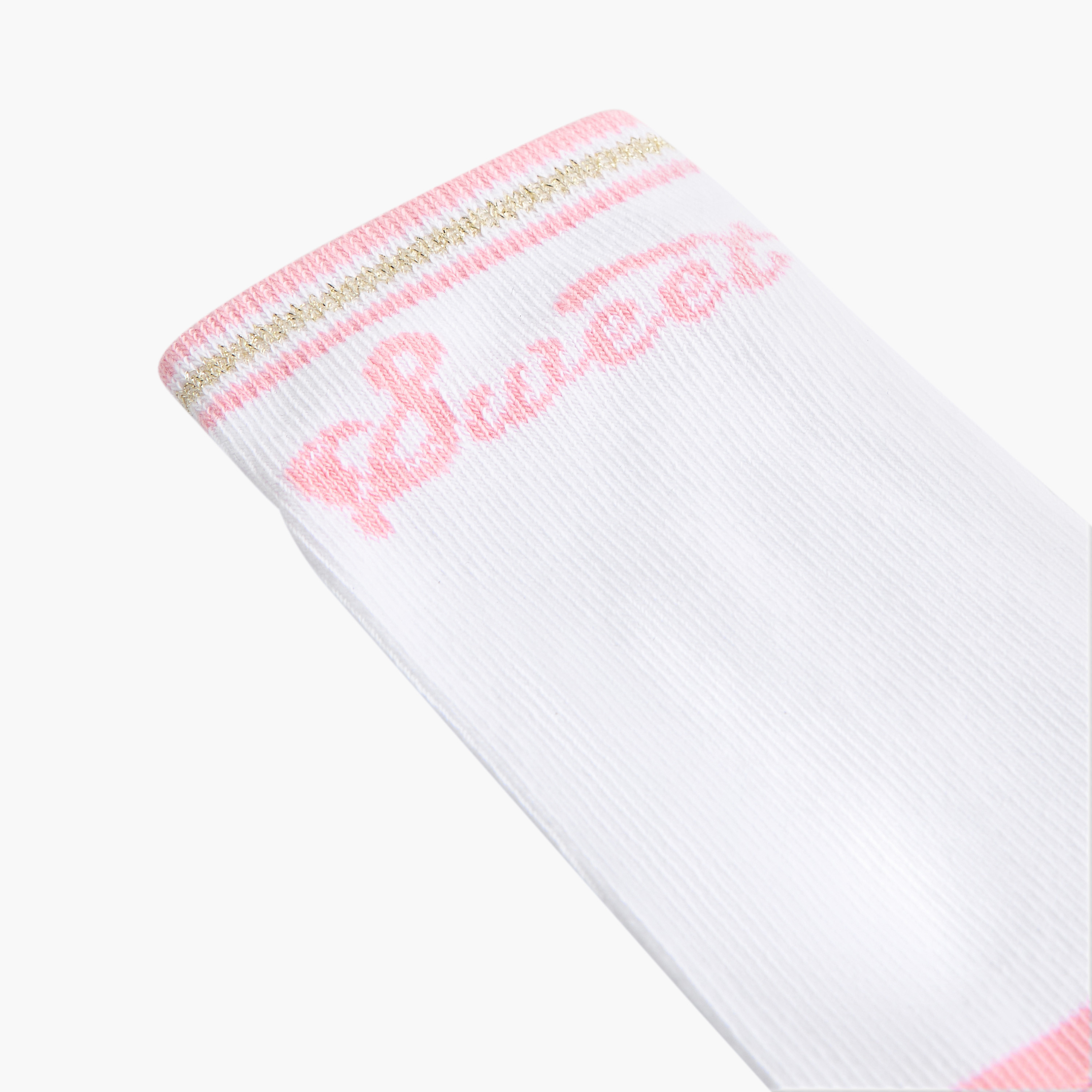 Little Missy Printed Non-Terry Ankle Length Socks - Set of 5-girls-accessories-socks-image-4
