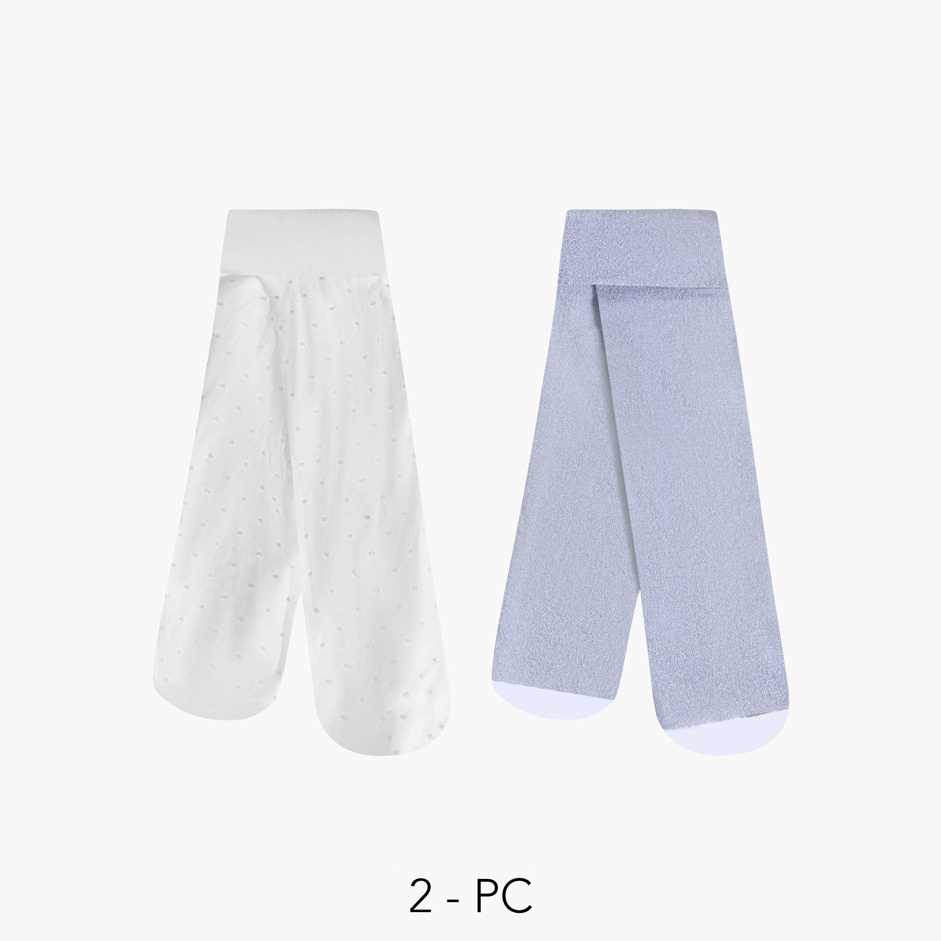 سراويل تحتانية بطبعات متنوعة قطعتين للبنات من سيليست-girls-accessories-socks-image-1