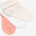 Textured Socks with Elasticated Hem - Set of 3-Girl%27s Socks & Tights-thumbnail-3