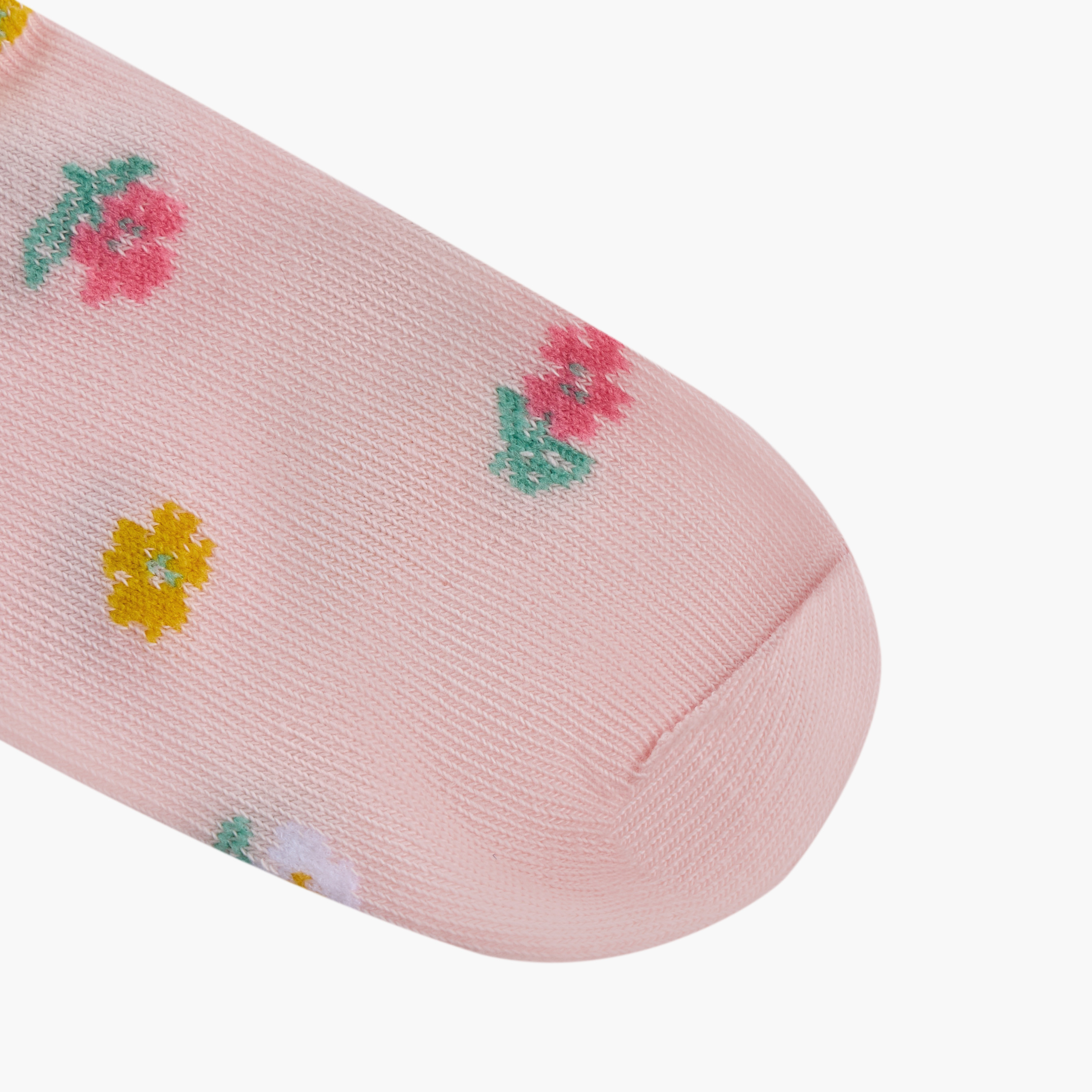 Little Missy Assorted Ankle Length Socks - Set of 5-girls-accessories-socks-image-3