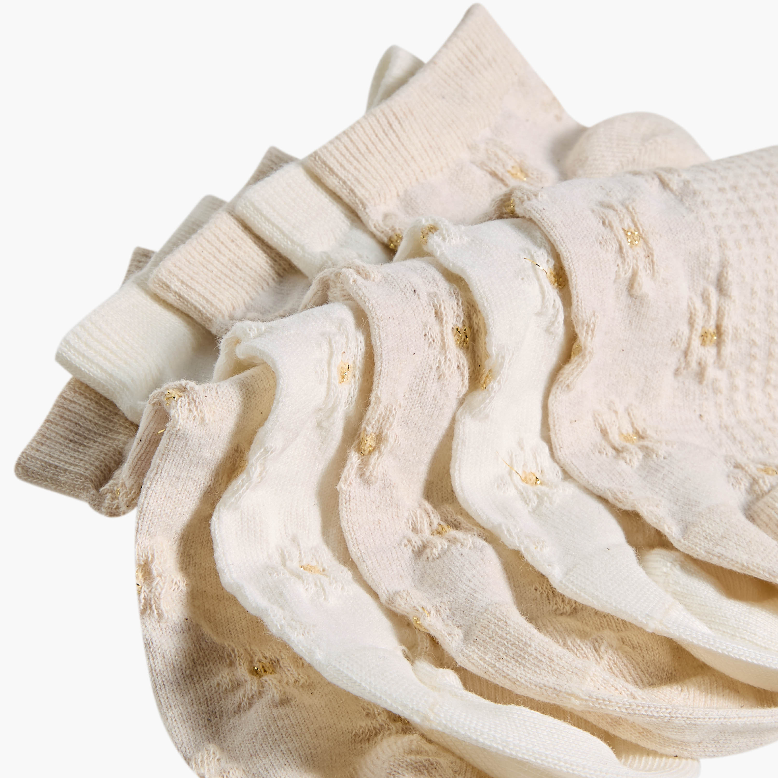 عبوة جوارب 5 أزواج قطن بطول الكاحل من سيليست-women-socksandstockings-image-2