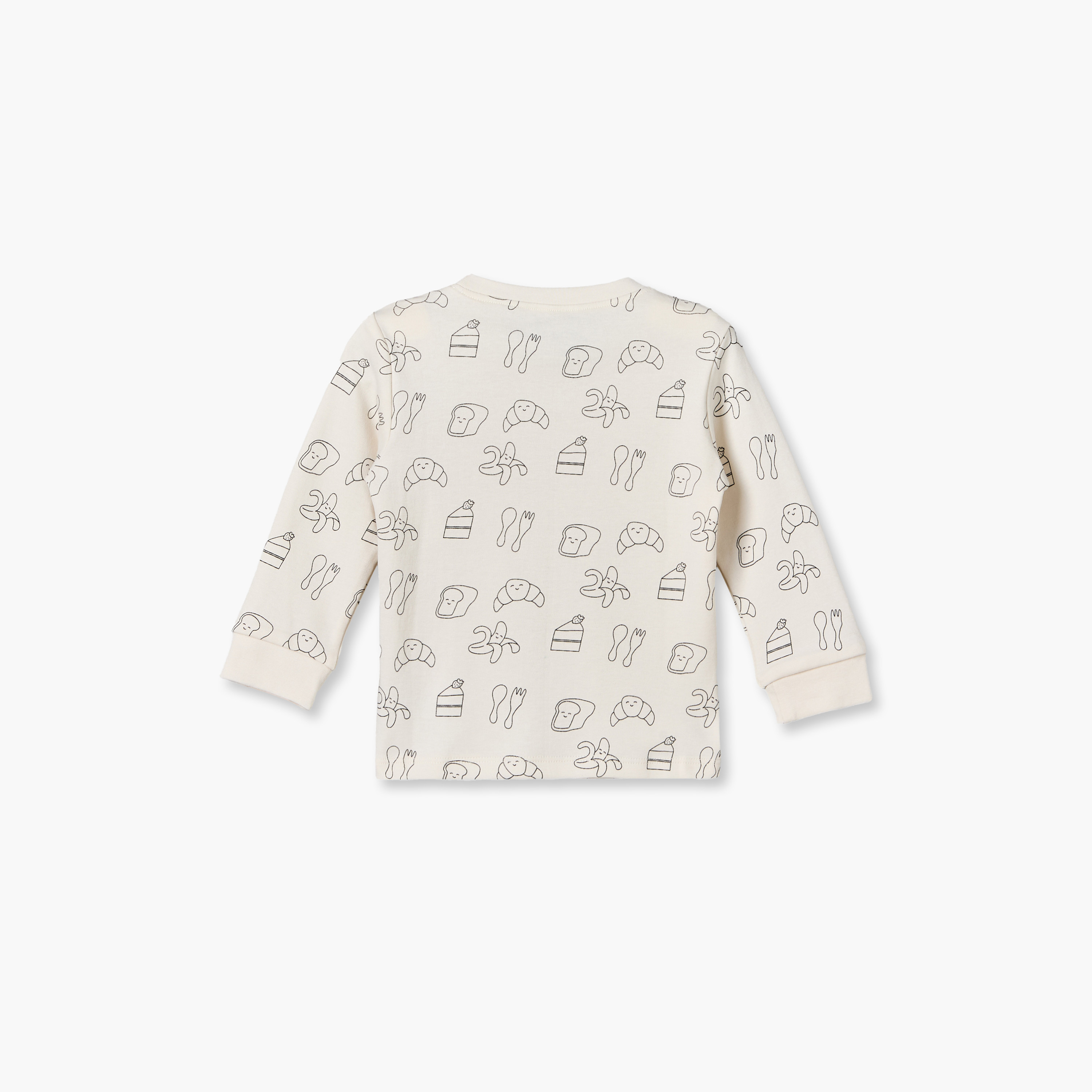 طقم من 2 بيجاما قطن بياقة مستديرة وأكمام طويلة وطبعات من جونيورز-baby-boys-clothing-nightwear-pyjamasets-image-6