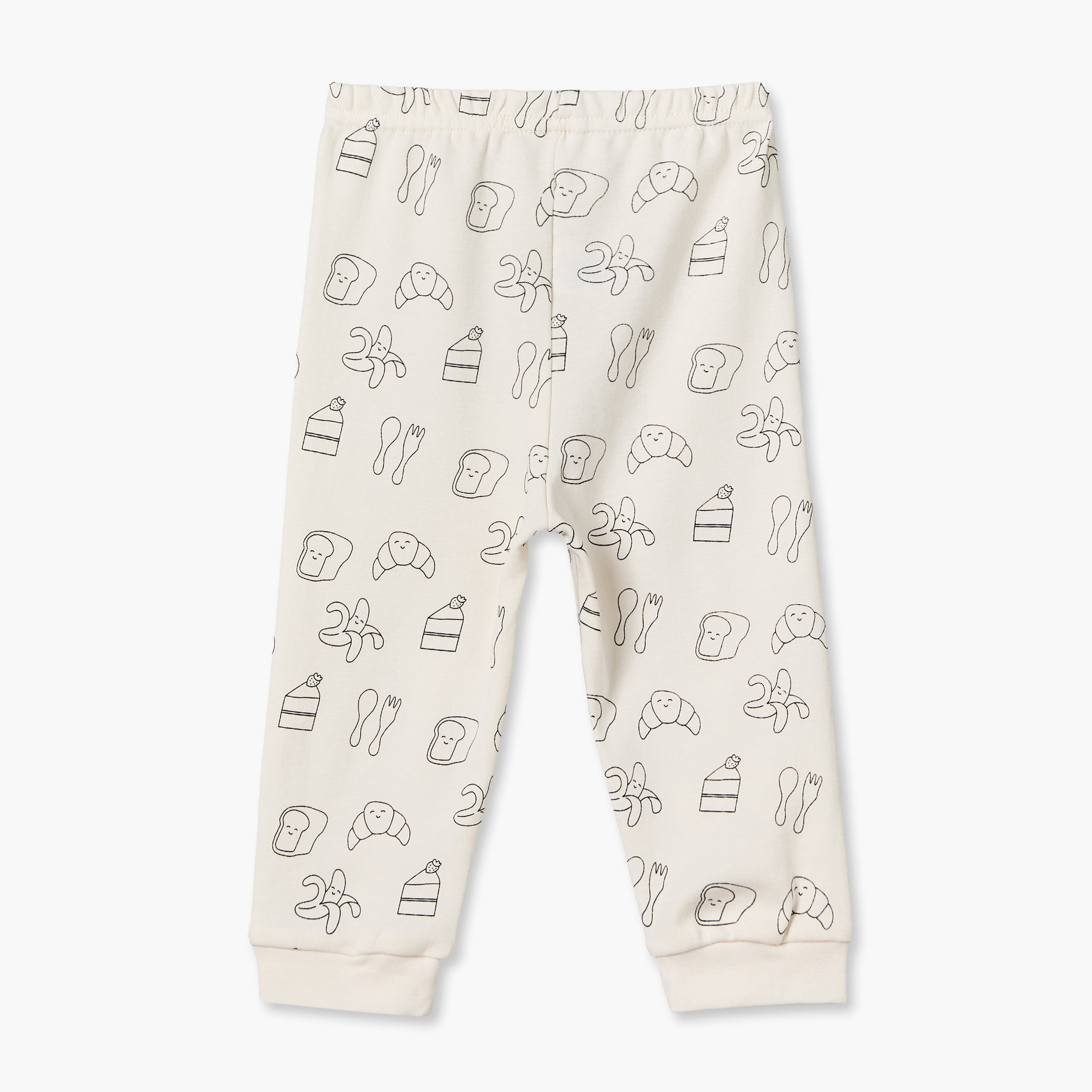 طقم من 2 بيجاما قطن بياقة مستديرة وأكمام طويلة وطبعات من جونيورز-baby-boys-clothing-nightwear-pyjamasets-image-7