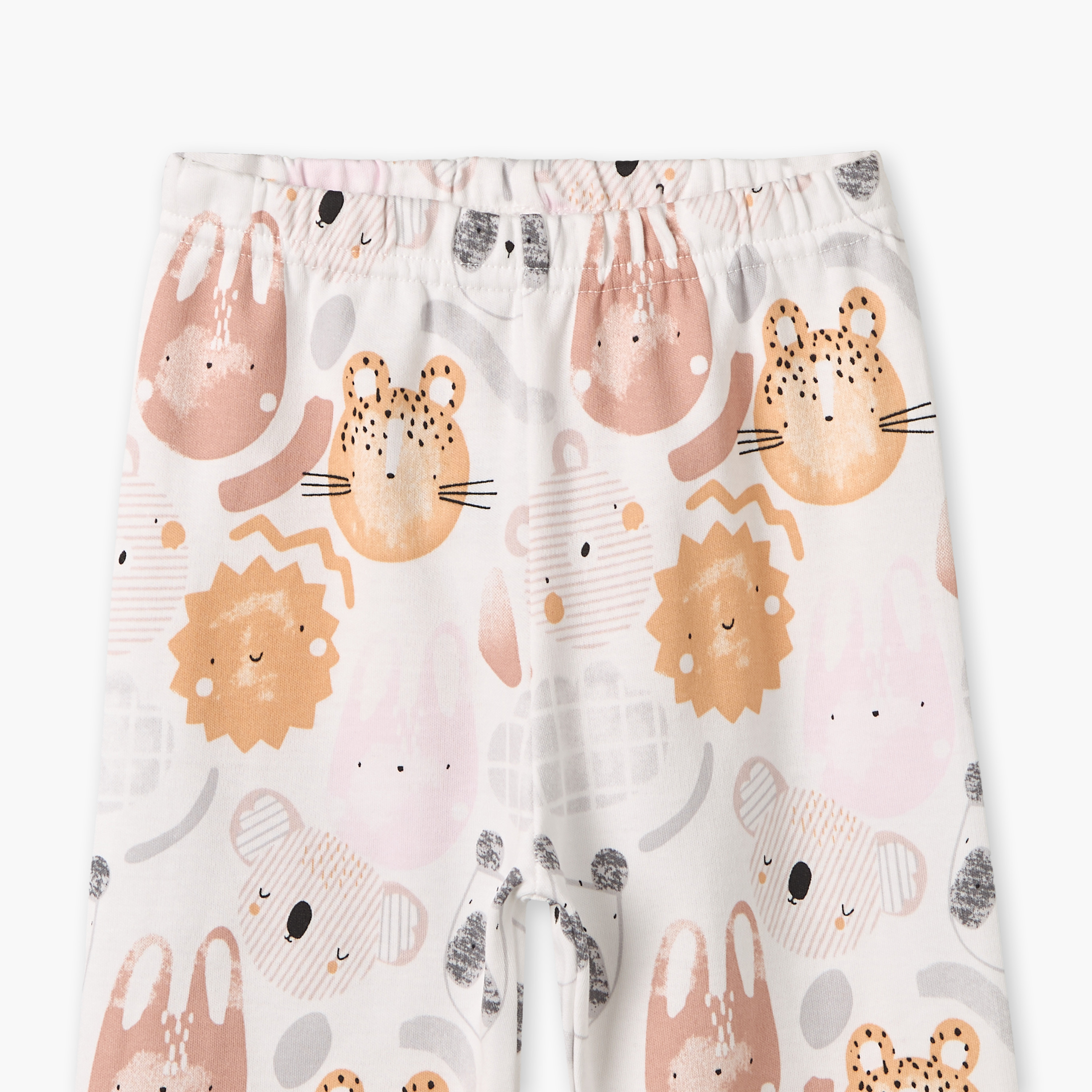 طقم بيجاما قطن بياقة ضيقة وأكمام طويلة وطبعات من جونيورز - عبوة من 3 أطقم-baby-boys-clothing-nightwear-pyjamasets-image-13
