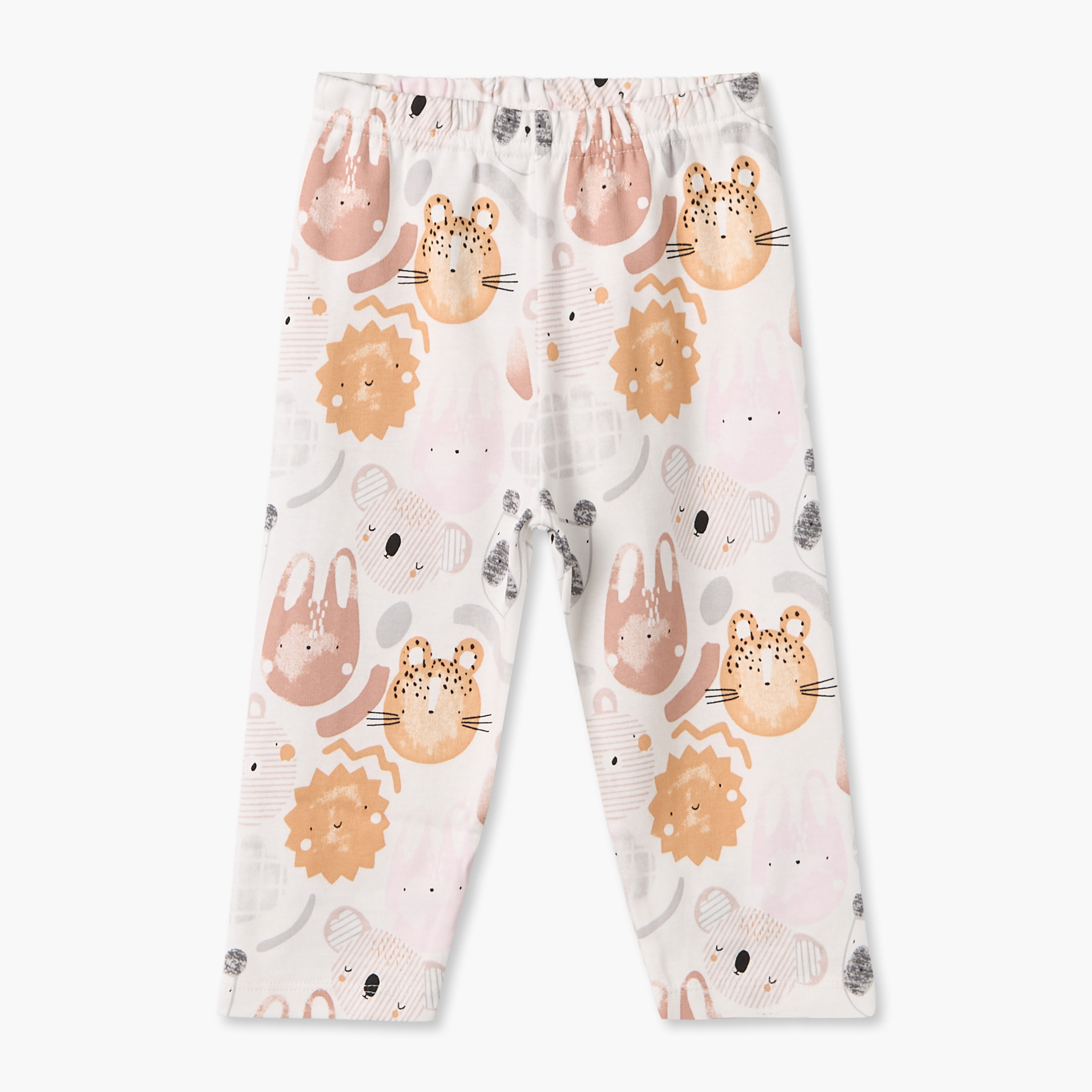 طقم بيجاما قطن بياقة ضيقة وأكمام طويلة وطبعات من جونيورز - عبوة من 3 أطقم-baby-boys-clothing-nightwear-pyjamasets-image-4