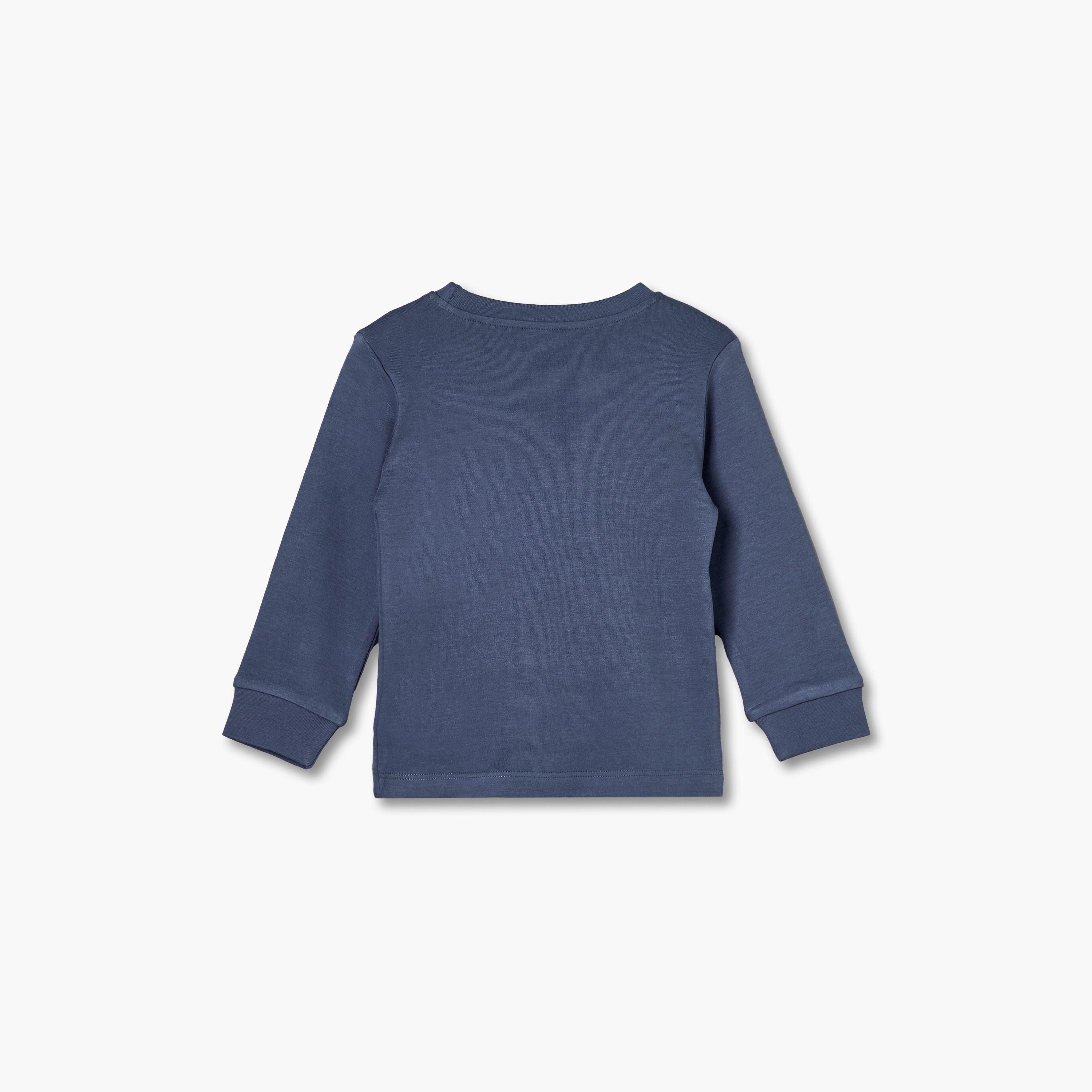 طقم بيجاما قطن بياقة ضيقة وأكمام طويلة وطبعات نمر من جونيورز-baby-boys-clothing-nightwear-pyjamasets-image-5