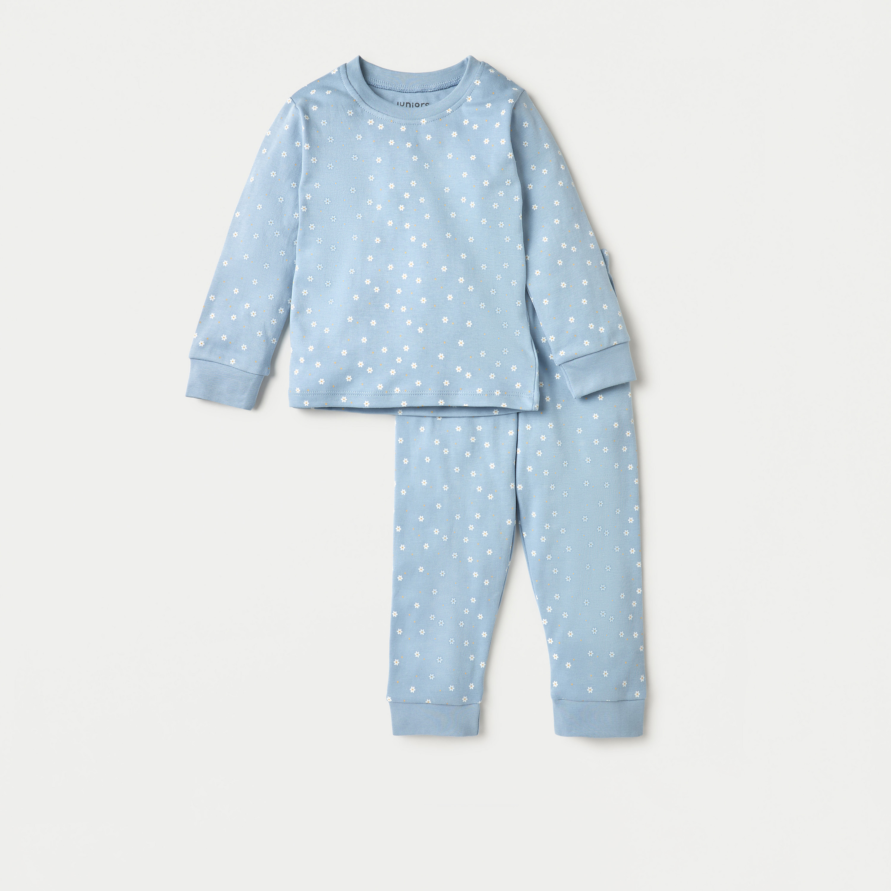 Juniors Assorted Long Sleeve T-shirts and Pyjamas - Set of 3-baby-girls-clothing-nightwear-pyjamasets-image-3